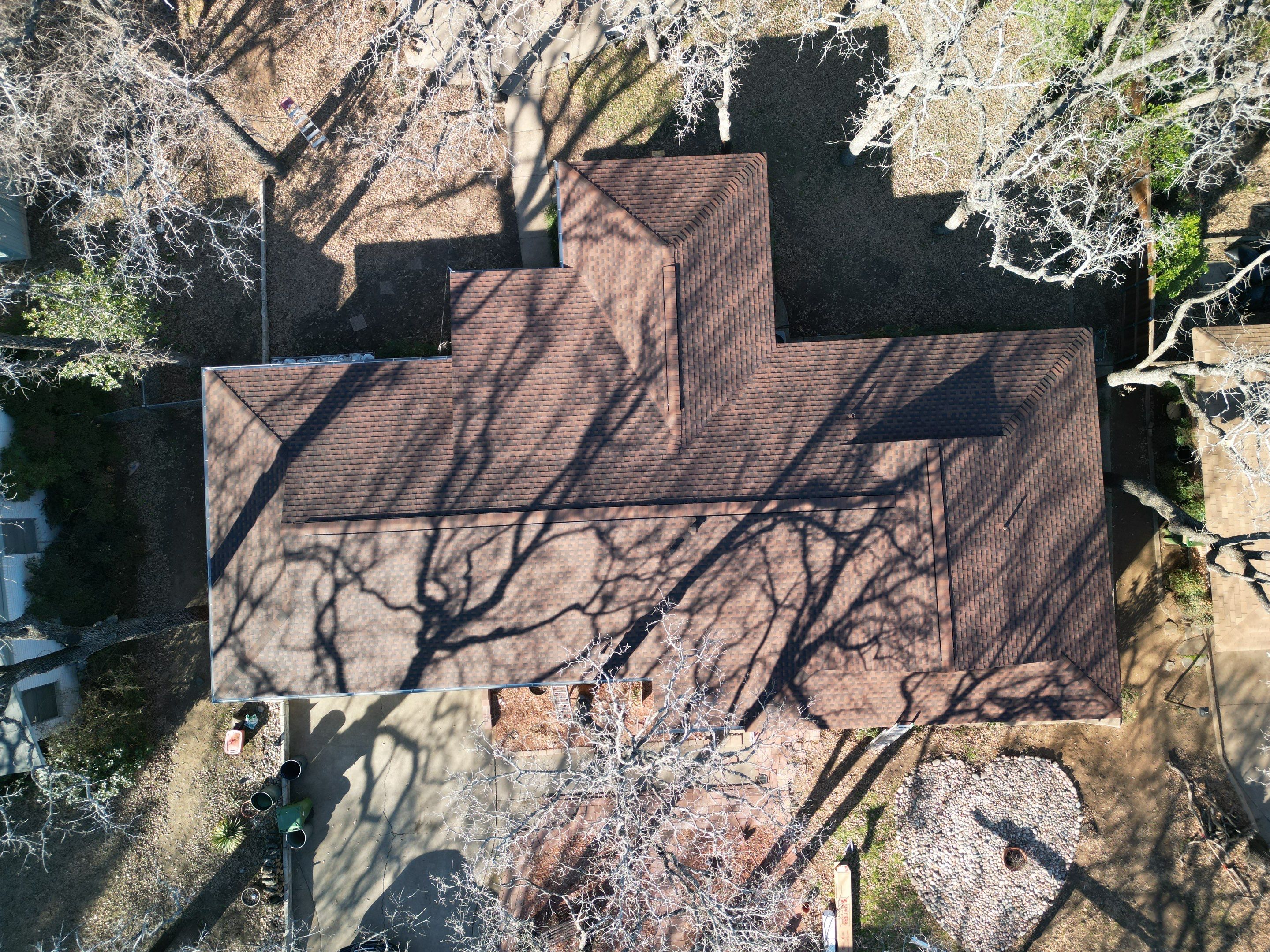 GAF Timberline Roofing System on a Beautiful older home by First United Roofing & Construction