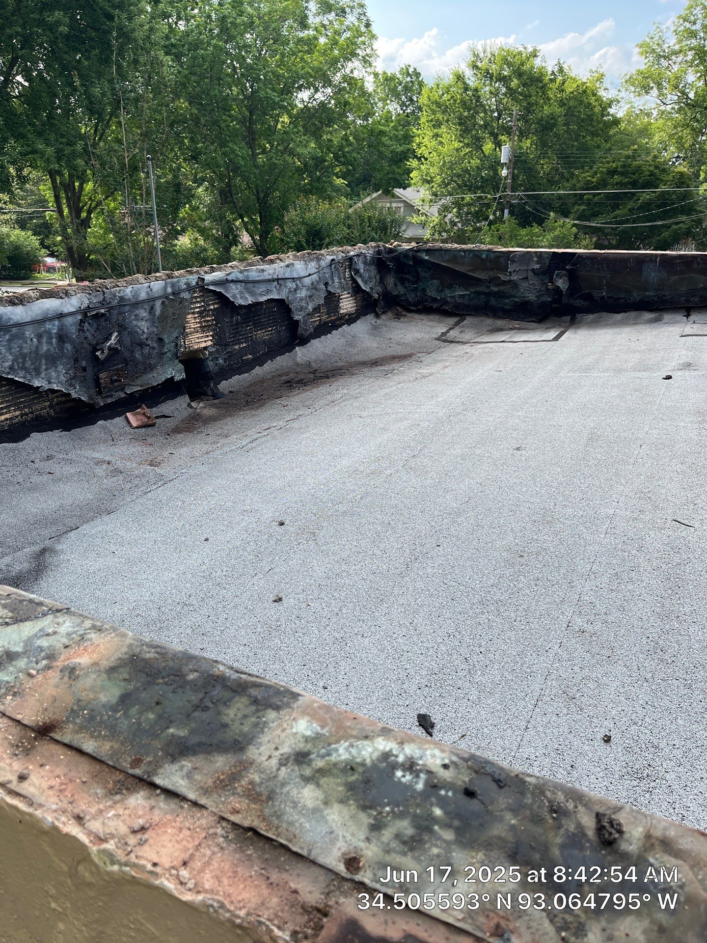 Asphalt Shingle and Flat Roof Replacement in Hot Springs by Temple Roofing and Exteriors