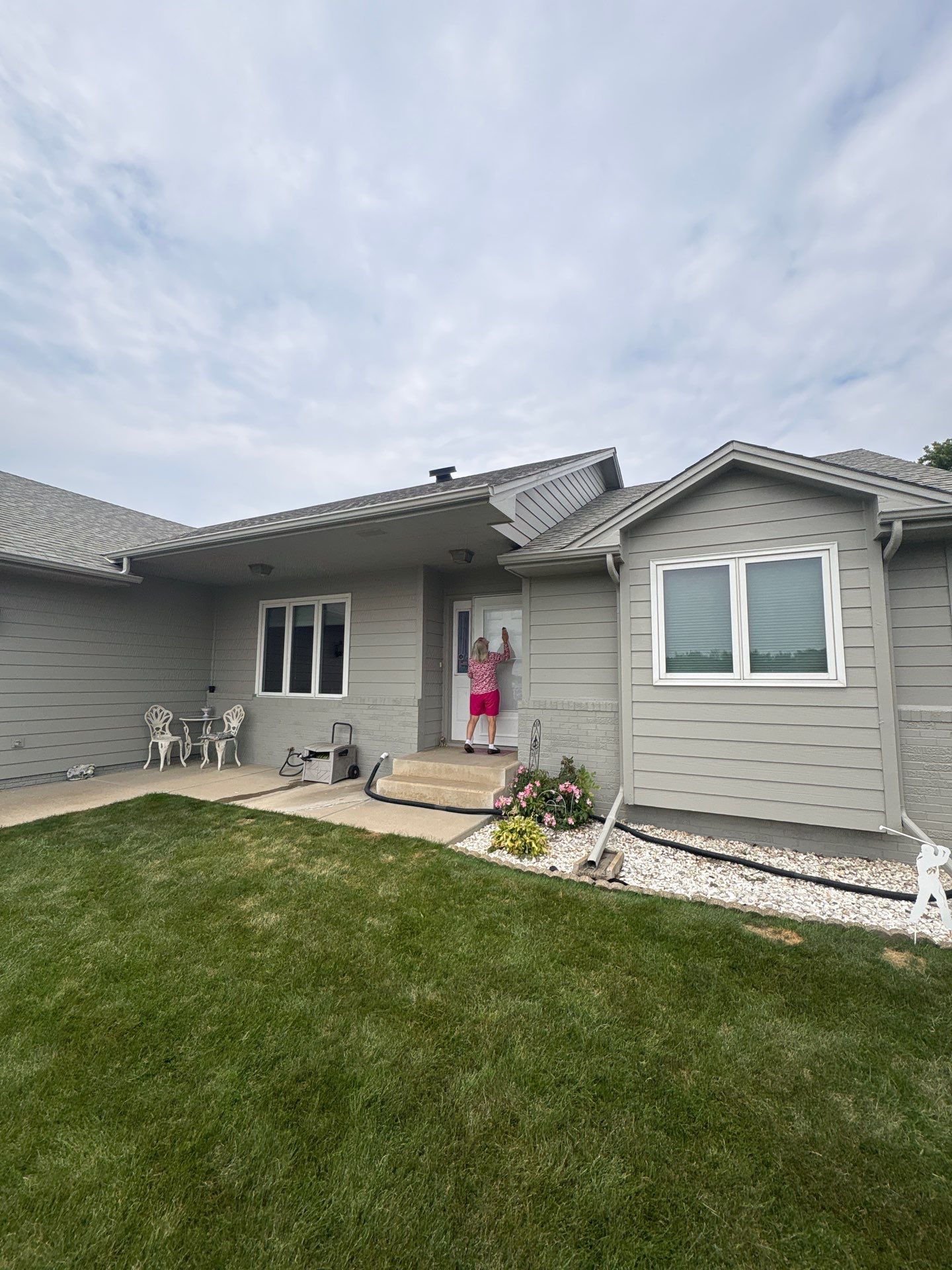 Full Exterior Painting and Siding Refresh in Hartford by Select Painting, Coatings & Garage Cabinets