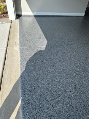 Garage Floor Coating using Nightfall