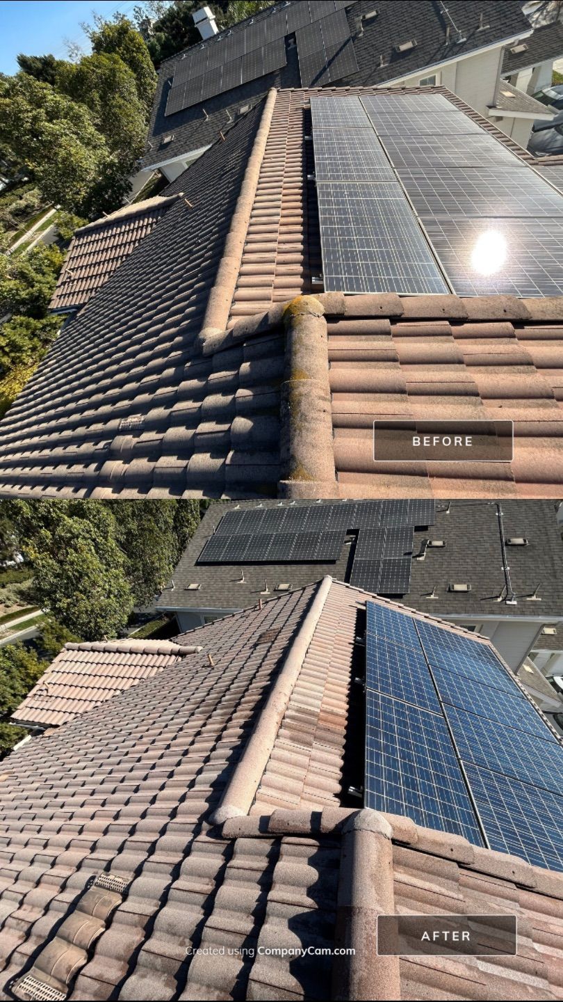 Roof Cleaning by La Power Washing Inc