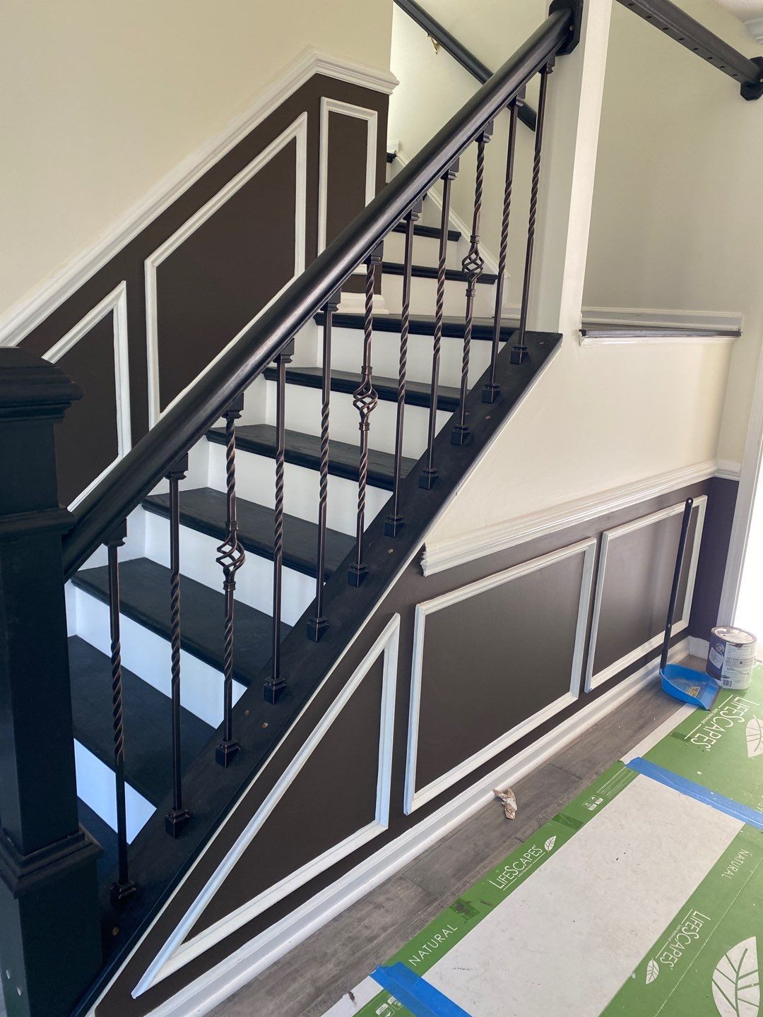 Major Remodel using new paint by Jesus Master Handyman LLC 