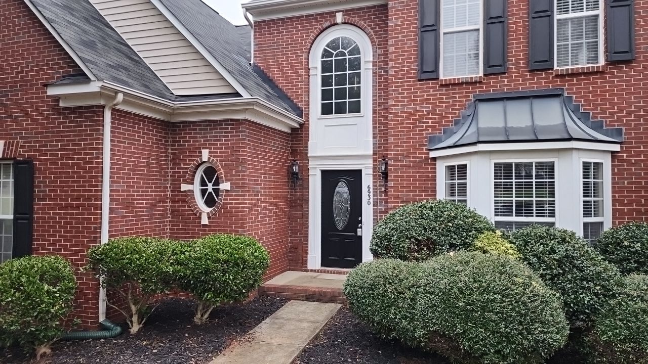 House Wash using cleaner by Power Wash Masters LLC