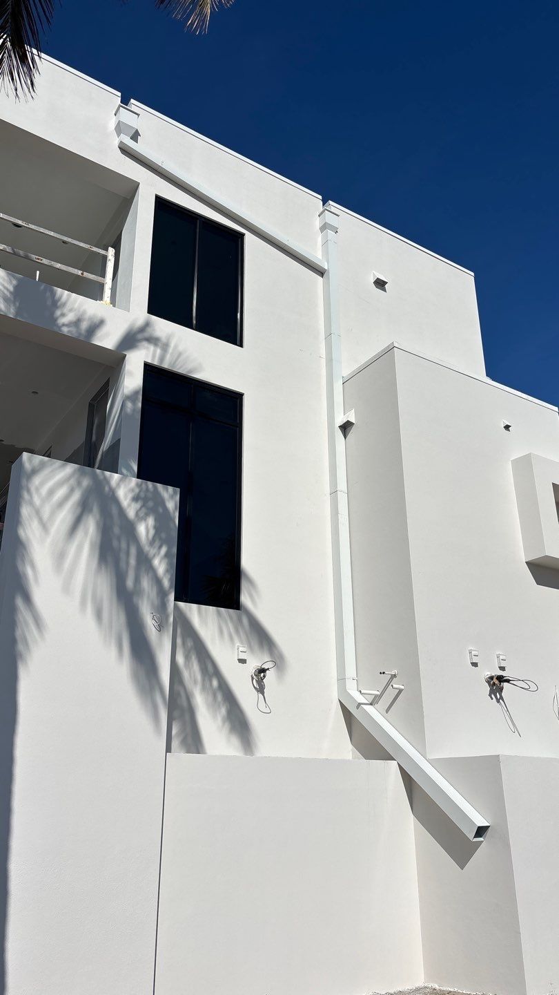 Residential Install of Flat TPO by International Roofing