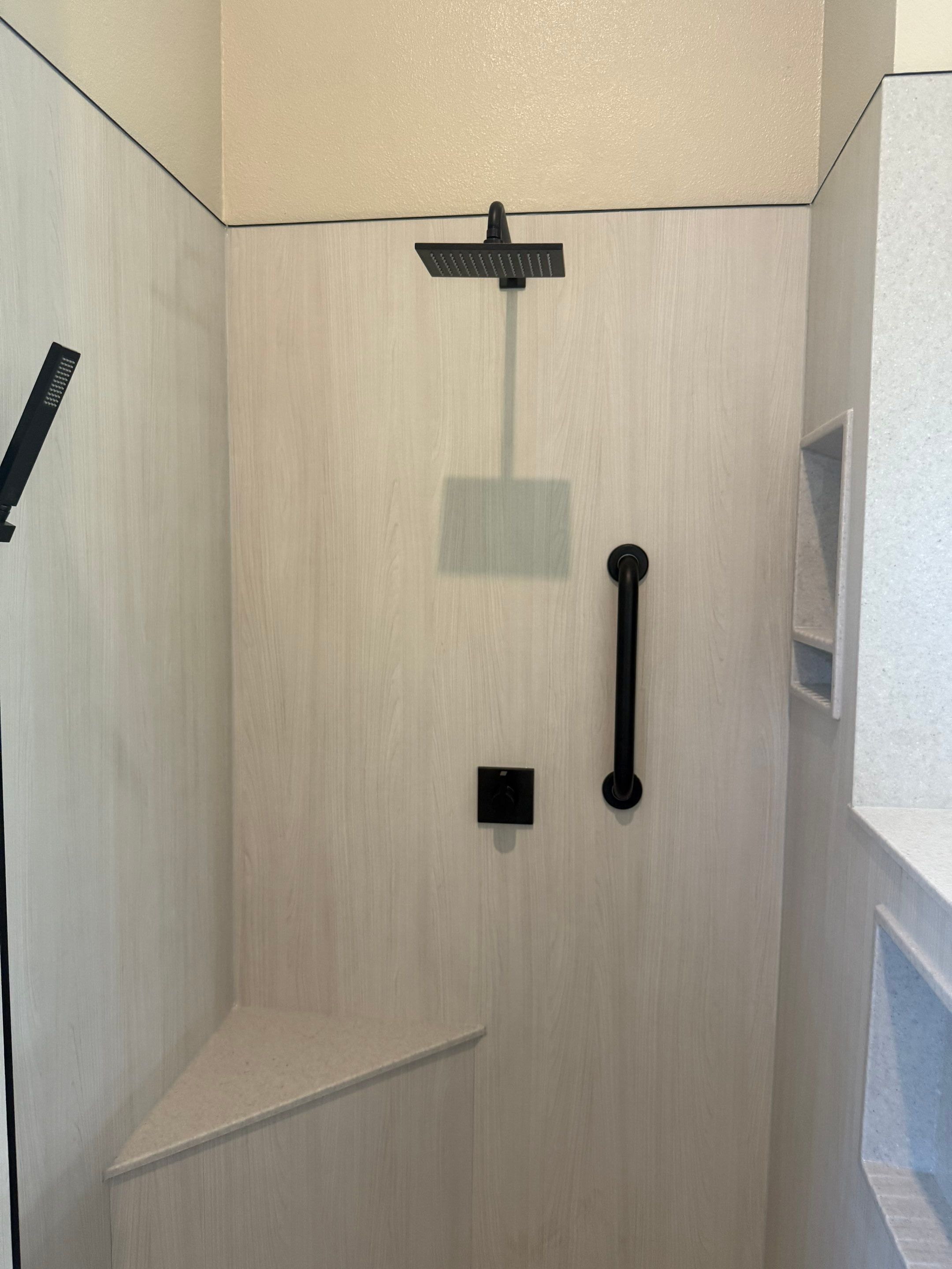 Hunter’s Creek Master Bathroom Remodel with Large Walk-In Shower by Legacy Bath and Kitchen