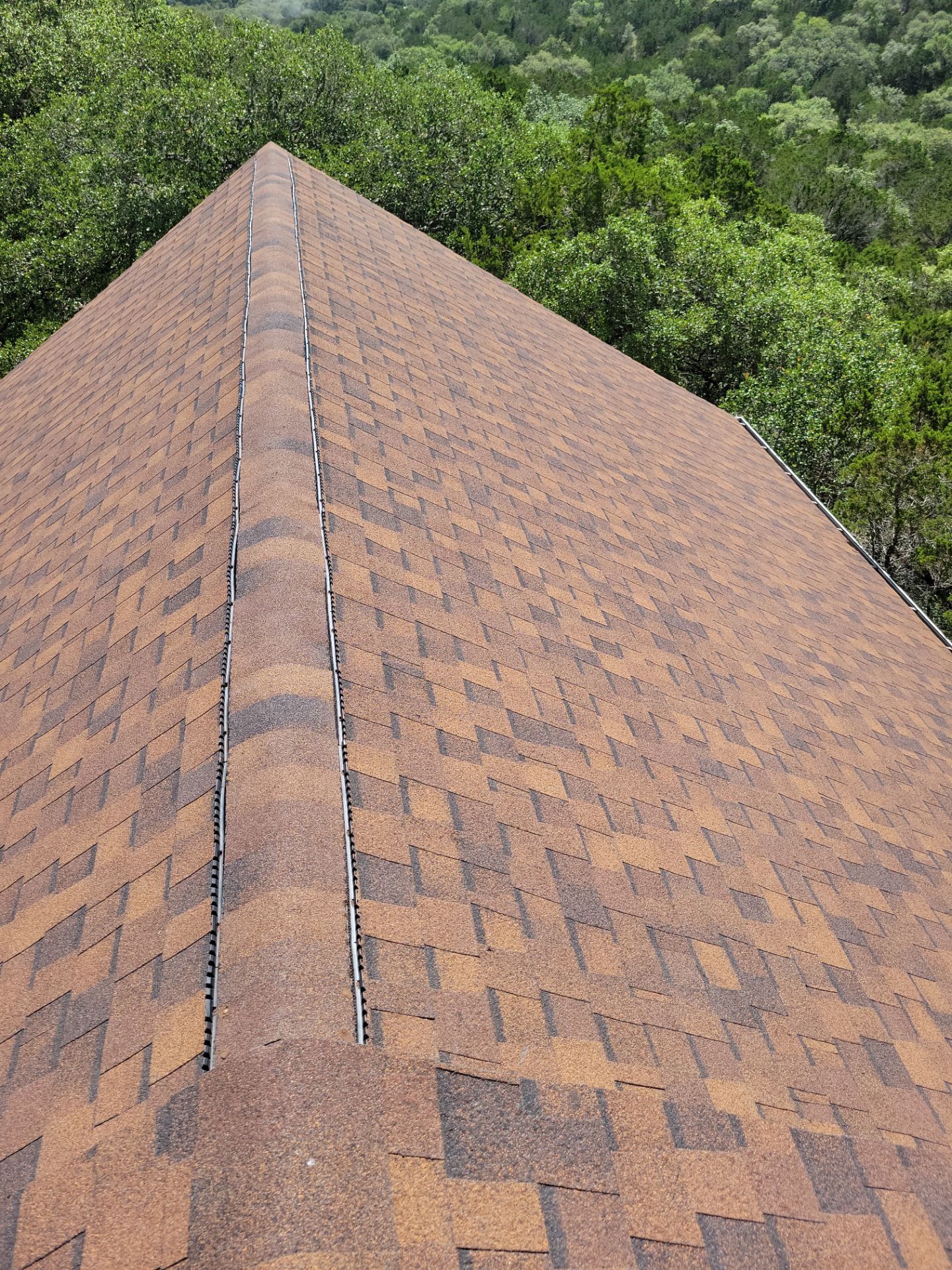 Architectural Shingle Roof Replacement for San Antonio Brick Home by Heaven Sent Roofing, LLC