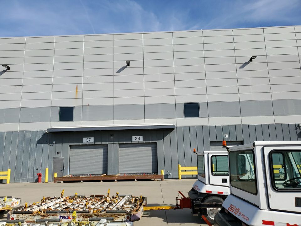 Tilt-up Precast Exterior Warehouse Painting by Paint Platoon USA