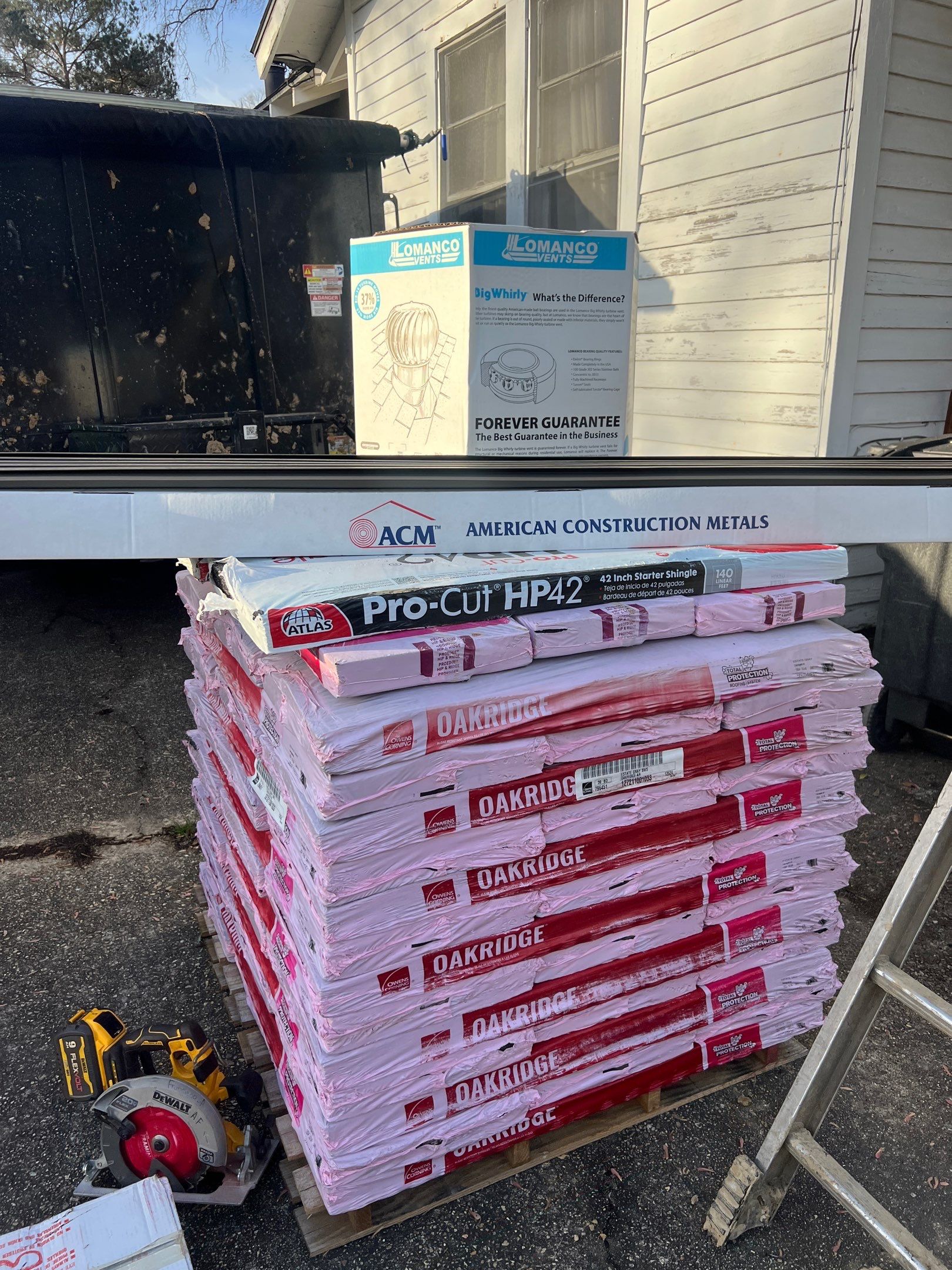 Project in Baton Rouge, LA by Blanco's Roofing & Sheet Metal