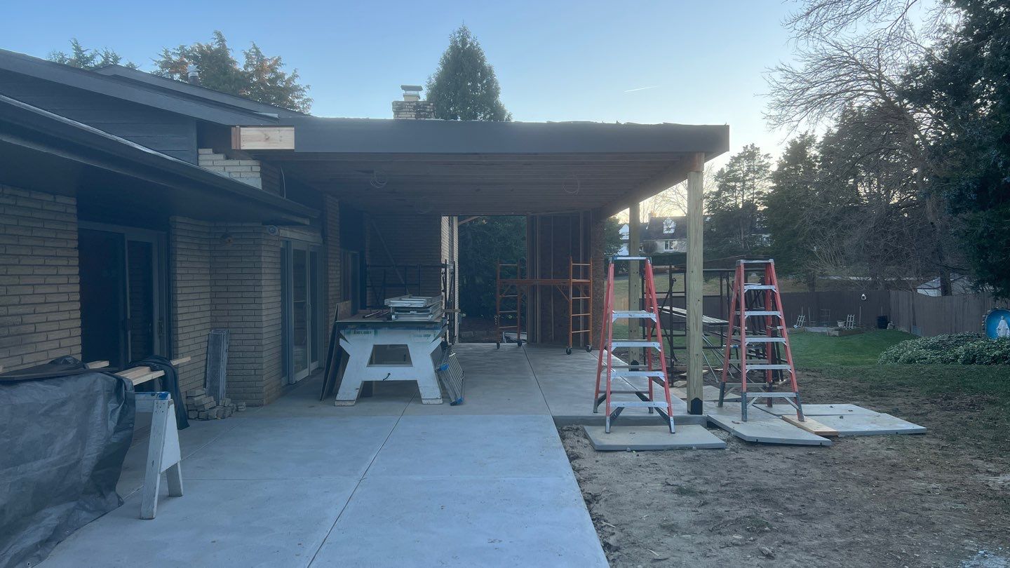 Centerville Covered Patio by Zengel Group