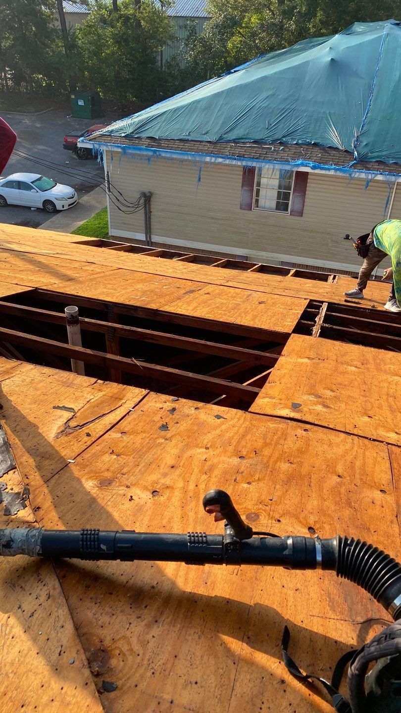 Residential Roofing Installation using Roof Replacement by American Roofing & Construction LLC