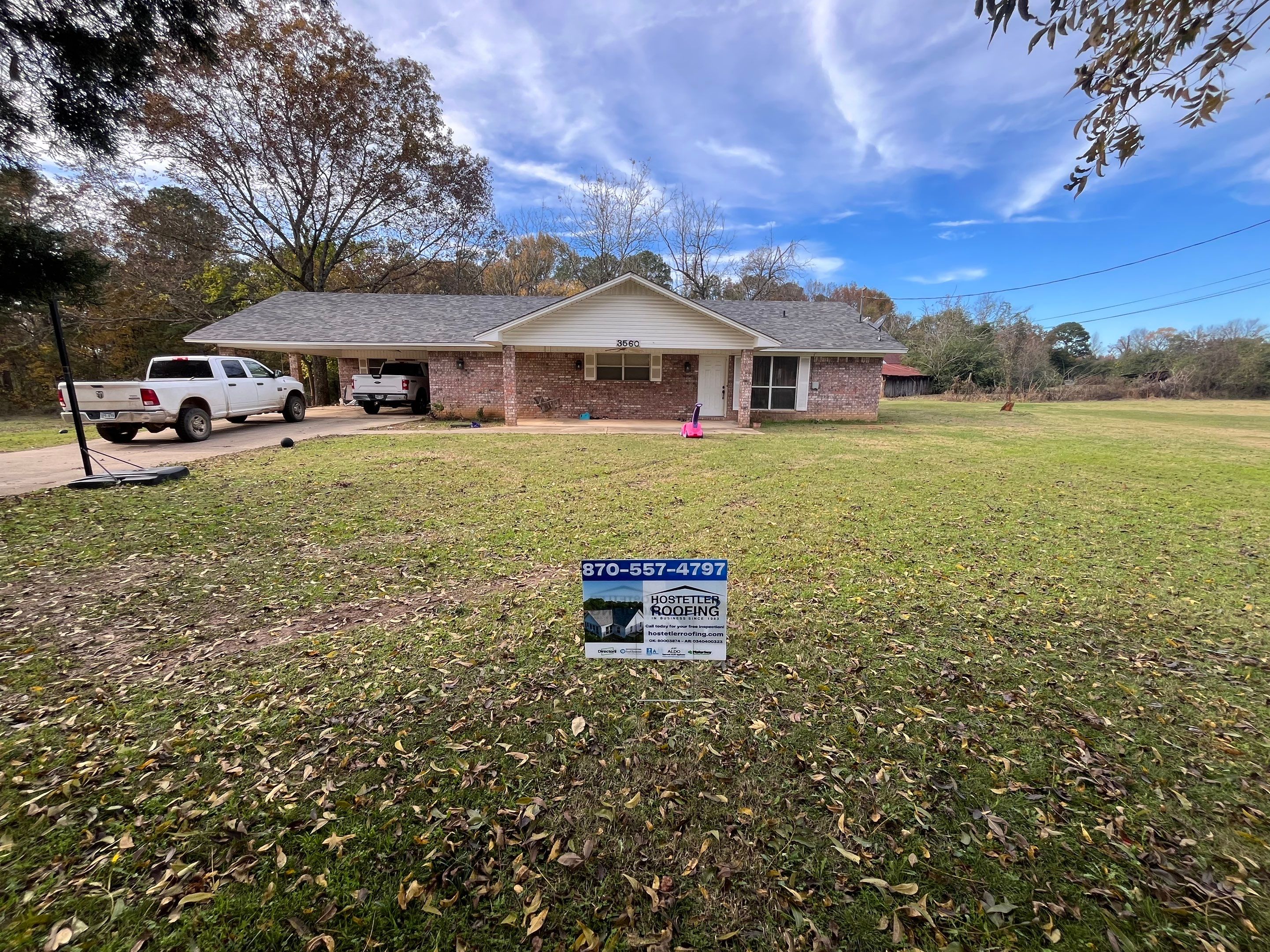 Residential Roofing Repair using Malarkey Vista: Storm Gray by Hostetler Roofing