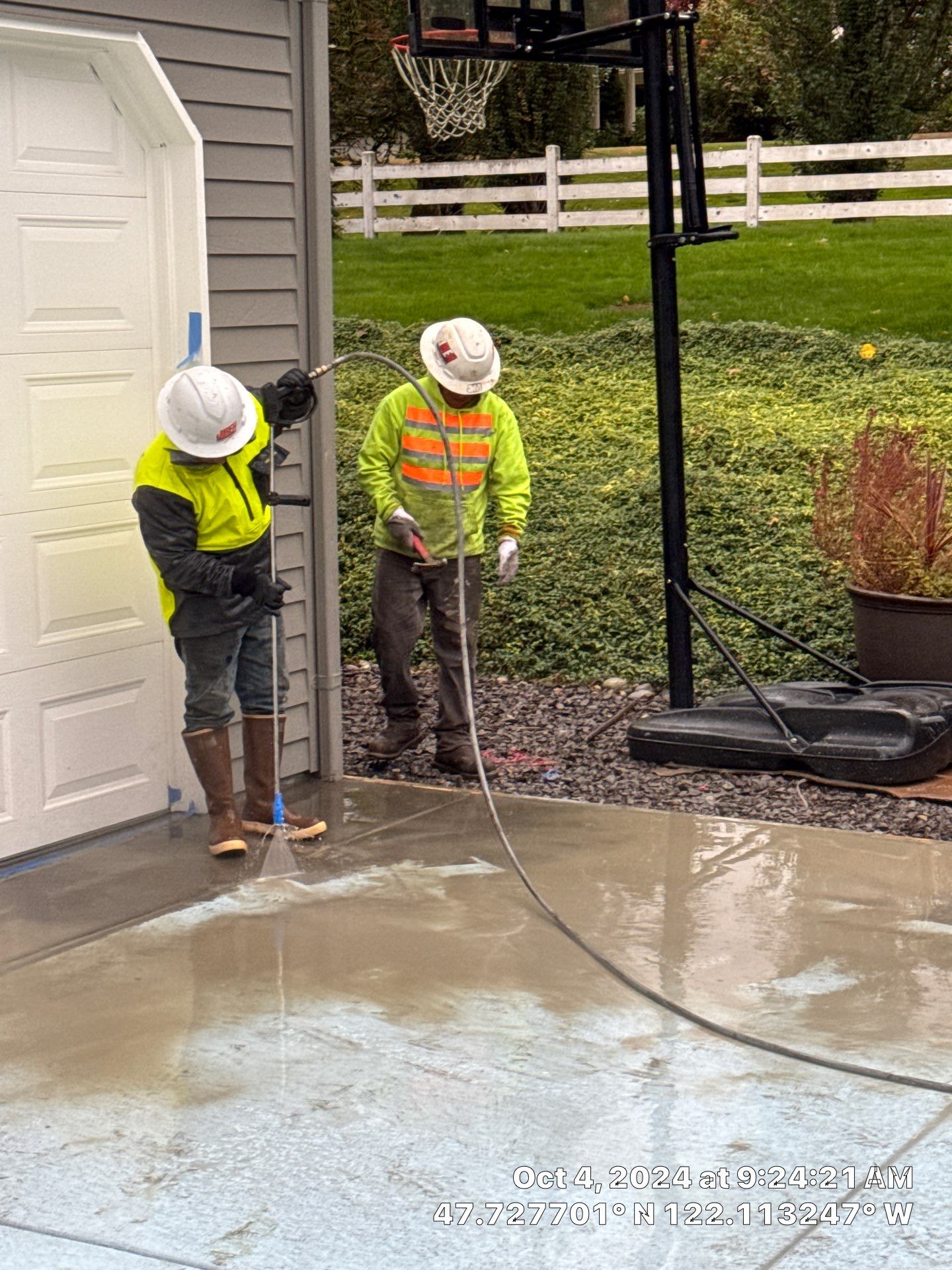 Sand Finish Concrete Driveway & Power Wash | Woodinville  by Jireh Asphalt & Concrete Inc 