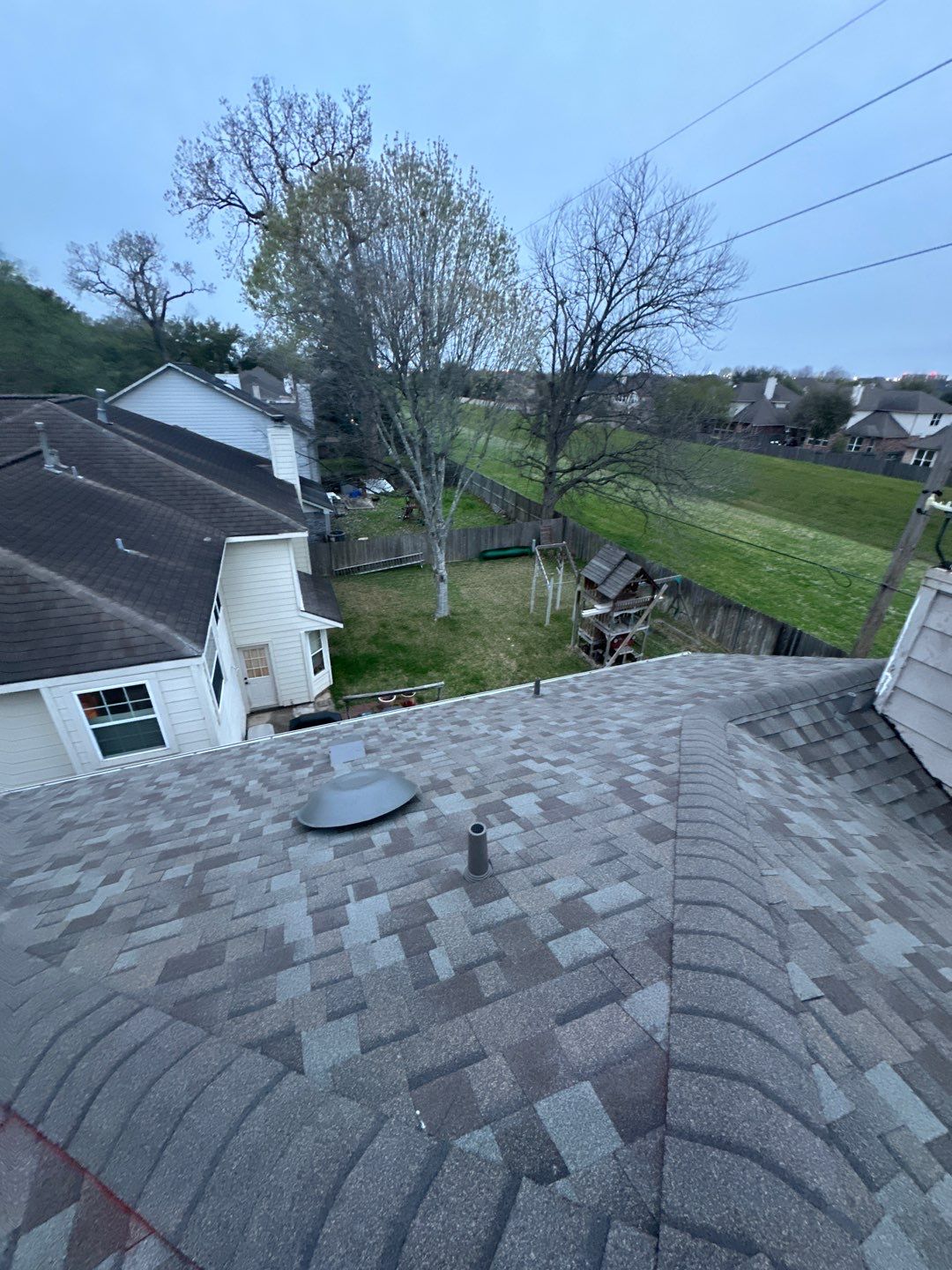 Residential Roofing Installation using Owen's Corning Duration (Lifetime) Shingles by Roof Repair Company