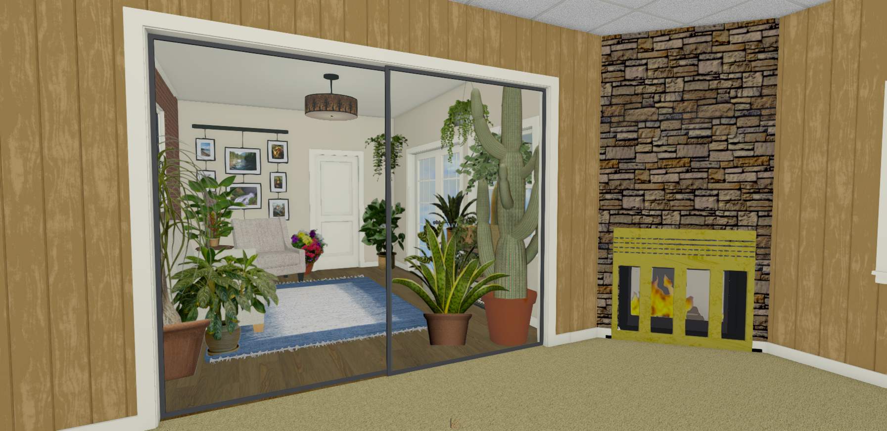 Refreshing Room Remodel by Rio Grande Building & Storage