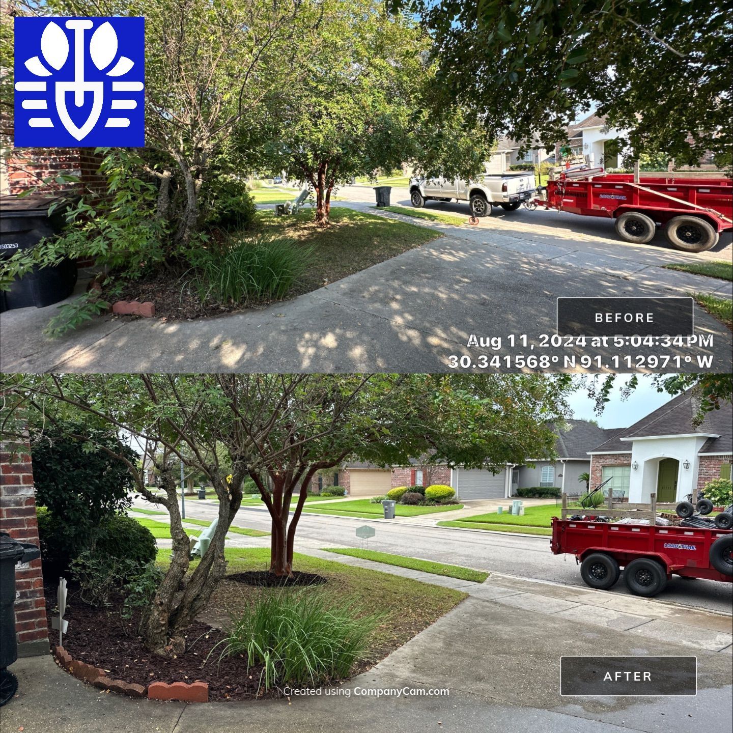 LANDSCAPE SERVICES: DEMO /PREP/ INSTALL / TRIM / MULCH INSTALL by CutScape, LLC.