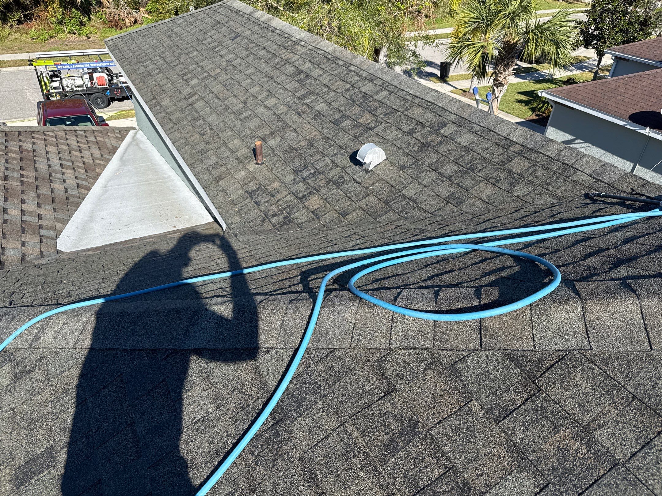 Asphalt Shingle Roof & Fascia Cleaning in Old Mill Preserve, Palmetto, FL | Sunshine AquaWash by Sunshine AquaWash