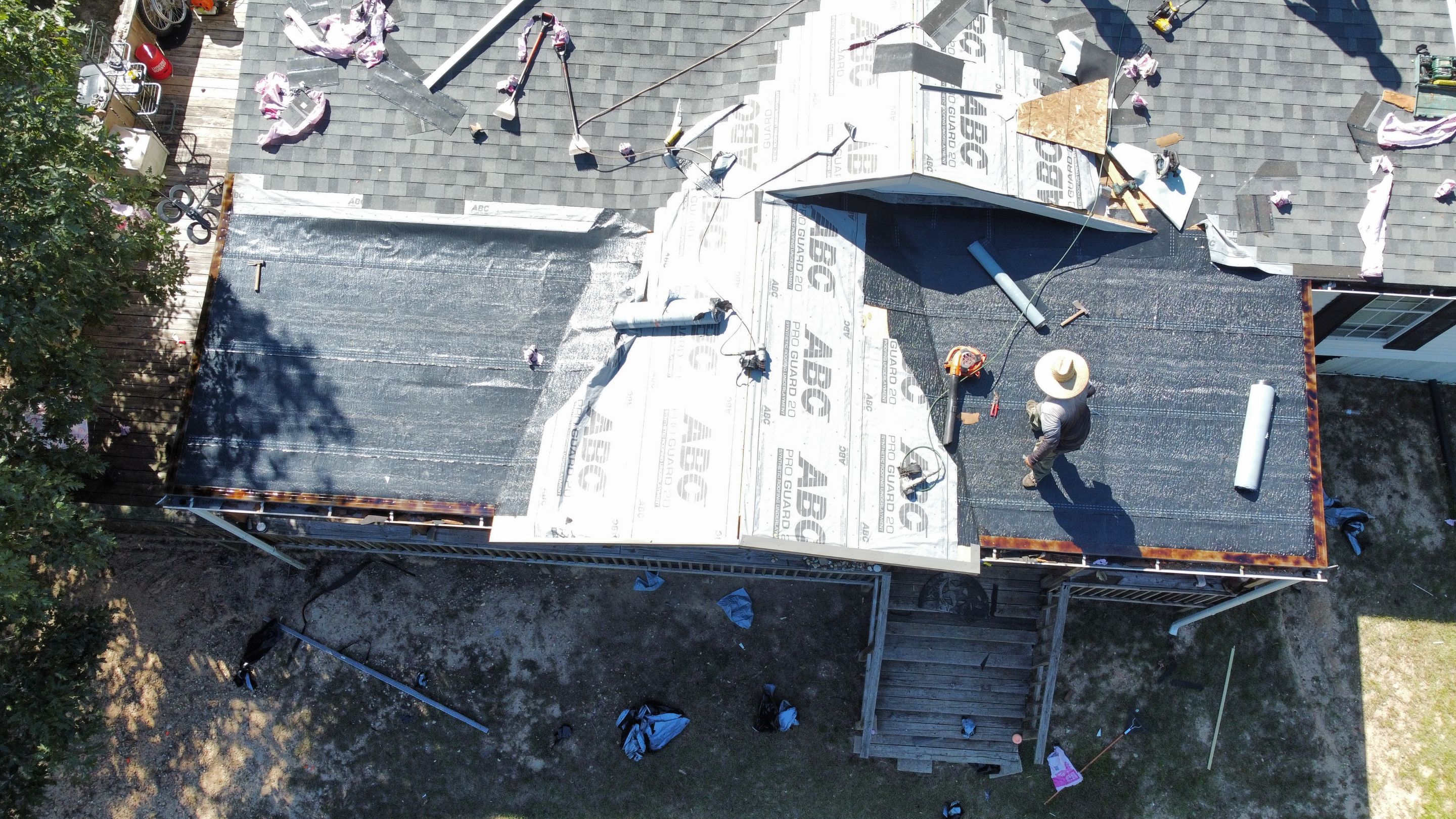 Project in Conroe by Roof Guard And Construction