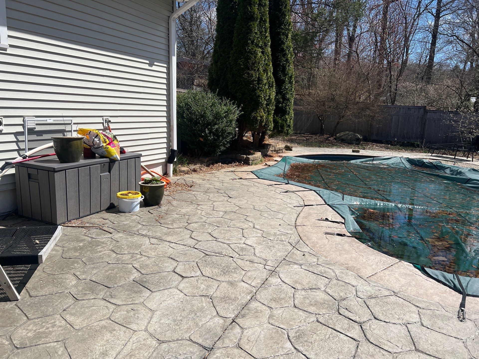 Comprehensive Spring Property Cleanup and Garden Bed Mulching in Orange by Diamond Image LLC