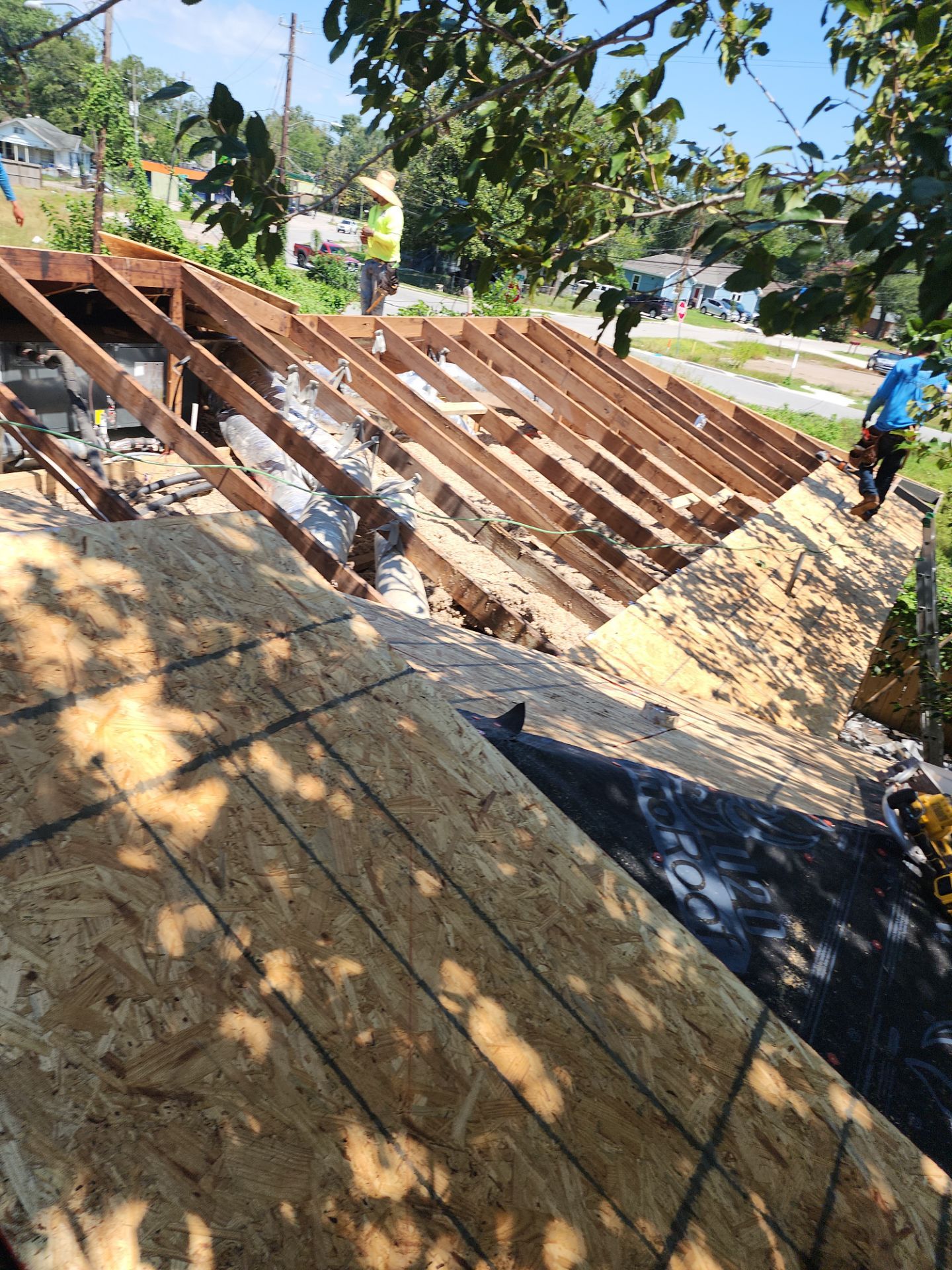Residential Roofing Installation using Owen's Corning Duration (Lifetime) Shingles by Roof Repair Company