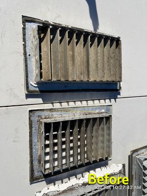 HVAC Cleaning  using HVAC Restoration Equipment 