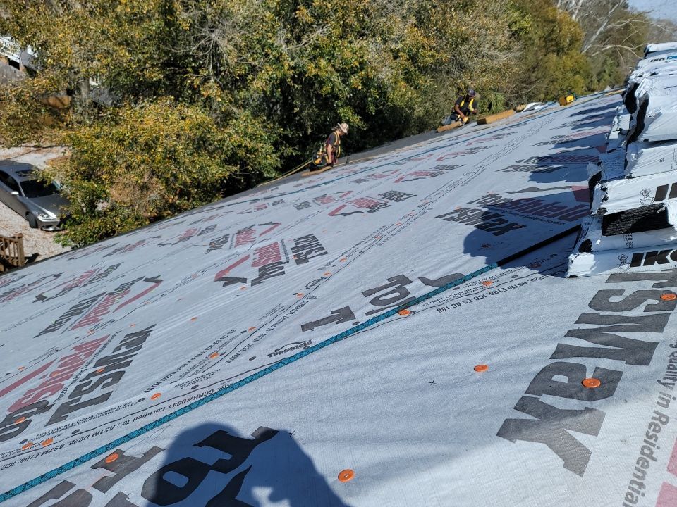 Residential Roofing Installation using Roof Replacement by American Roofing & Construction LLC