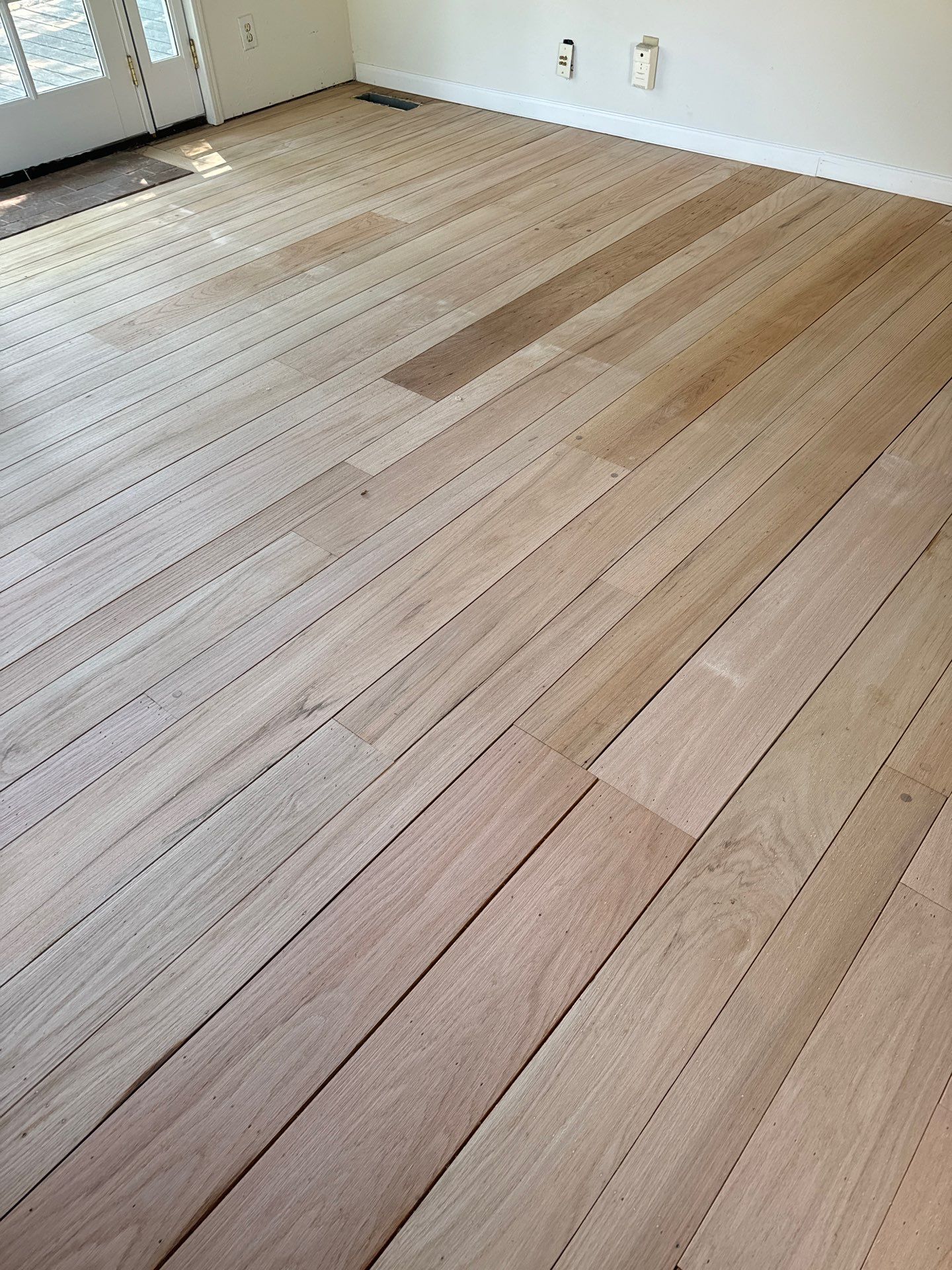 Complete transformation of Hardwood Flooring by Footprints Floors South Sacramento