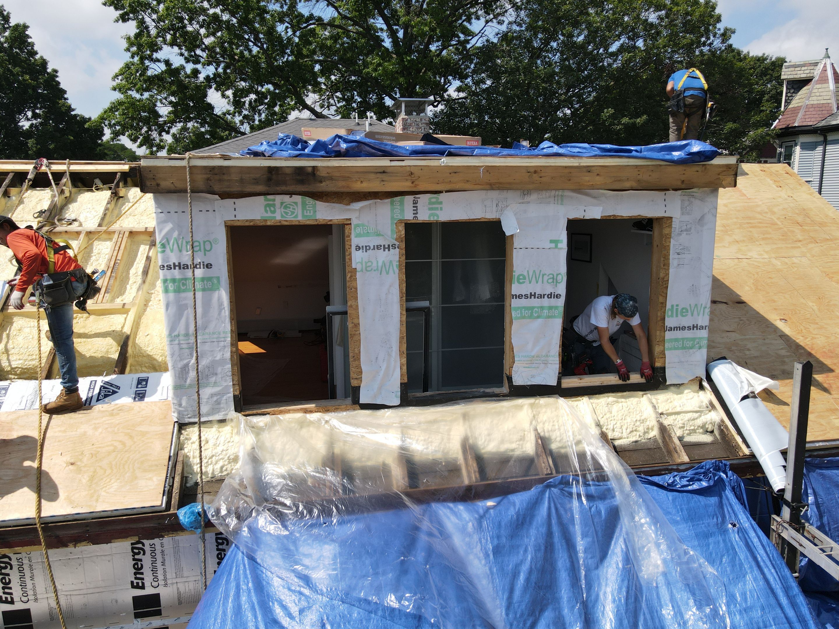 Siding Installation using James Hardie by UBrothers Construction