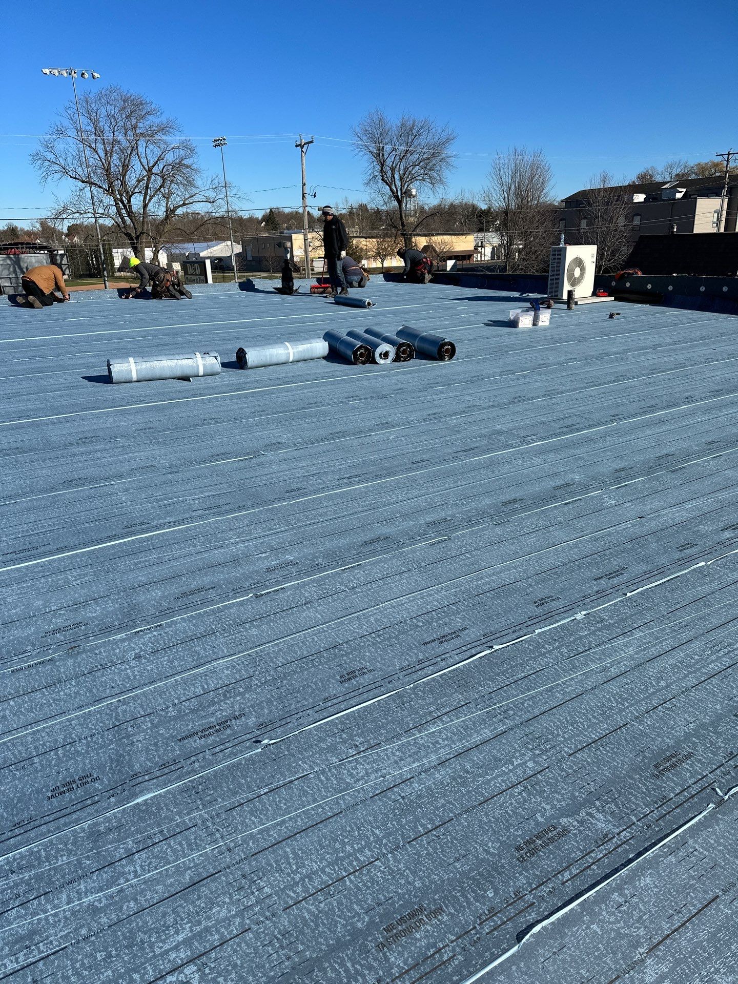 Commercial Roofing using Certainteed Flintastic Self Adhered by Stendahl Services