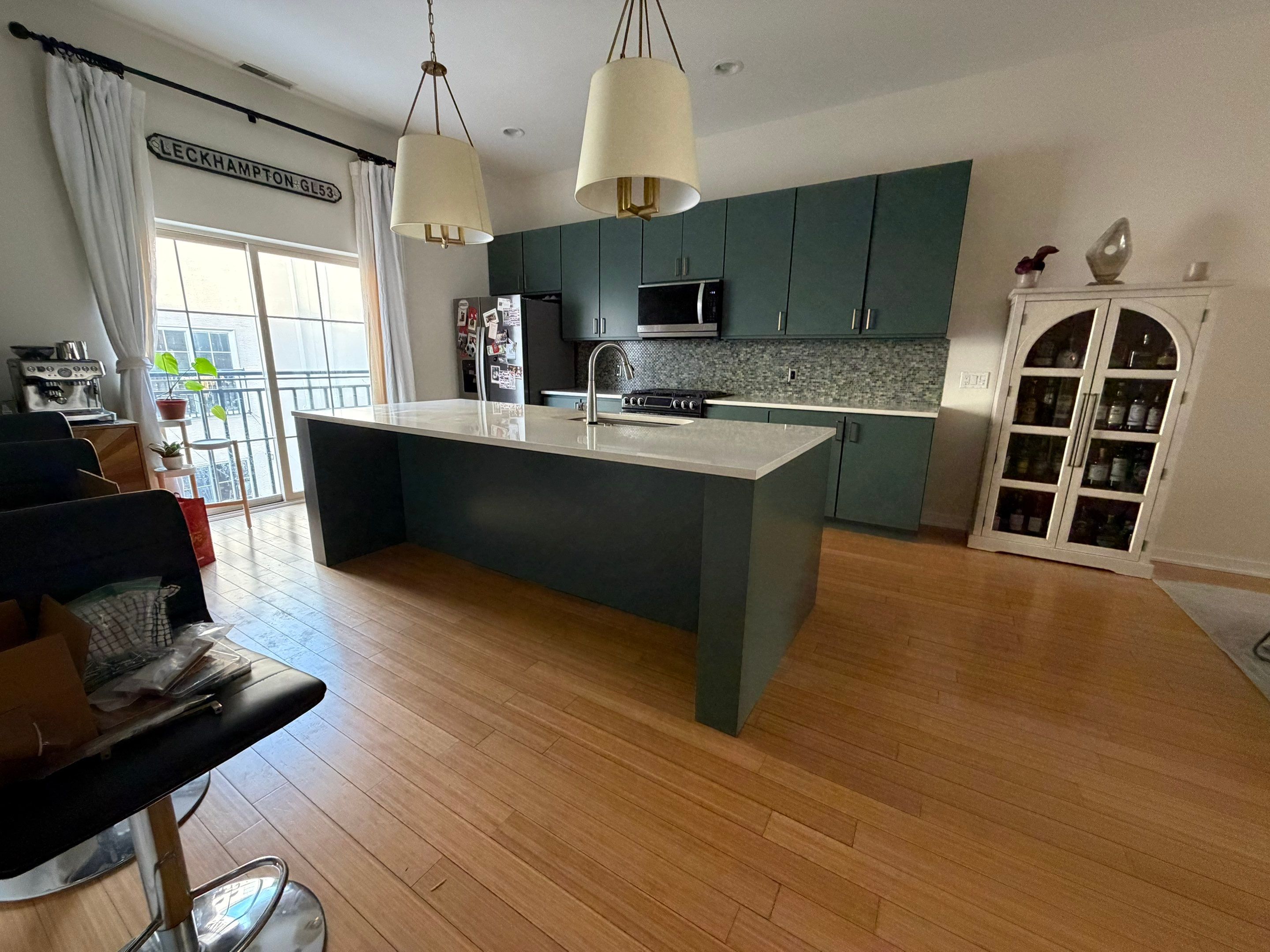 A Smooth, Modern Cabinet Transformation by Groovy Hues