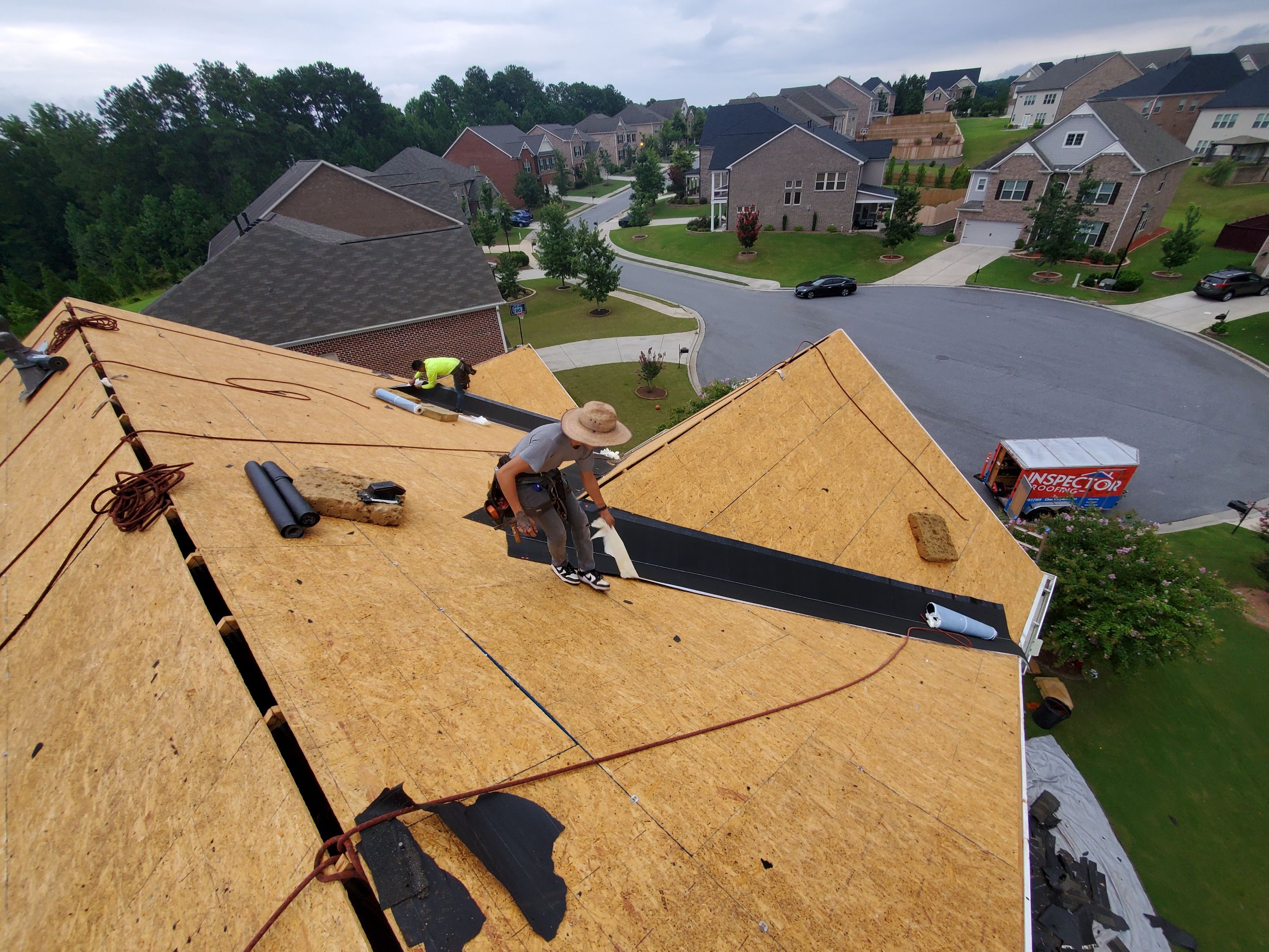 Residential Roofing Installation by Inspector Roofing and Restoration