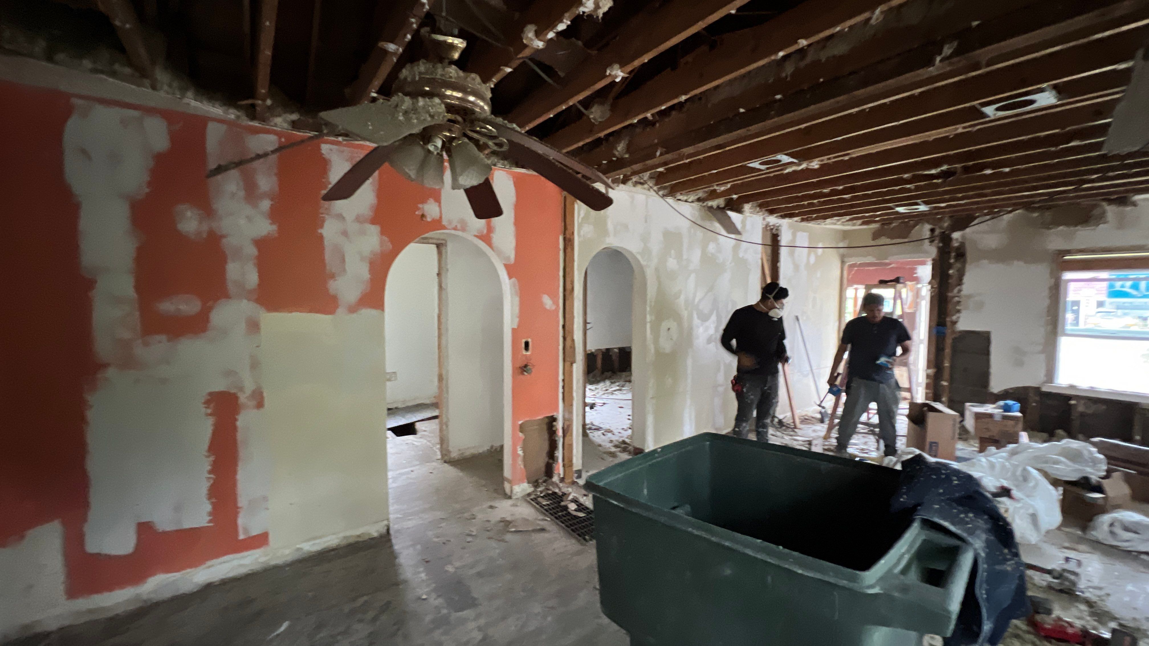 Full Fire Damage Renovation Project on Southside of Columbus by 10X Property Mgt