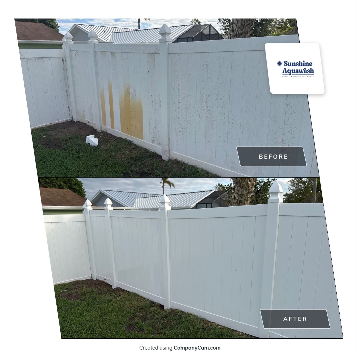 West Bradenton Pressure Washing and Rust Treatment by Sunshine AquaWash