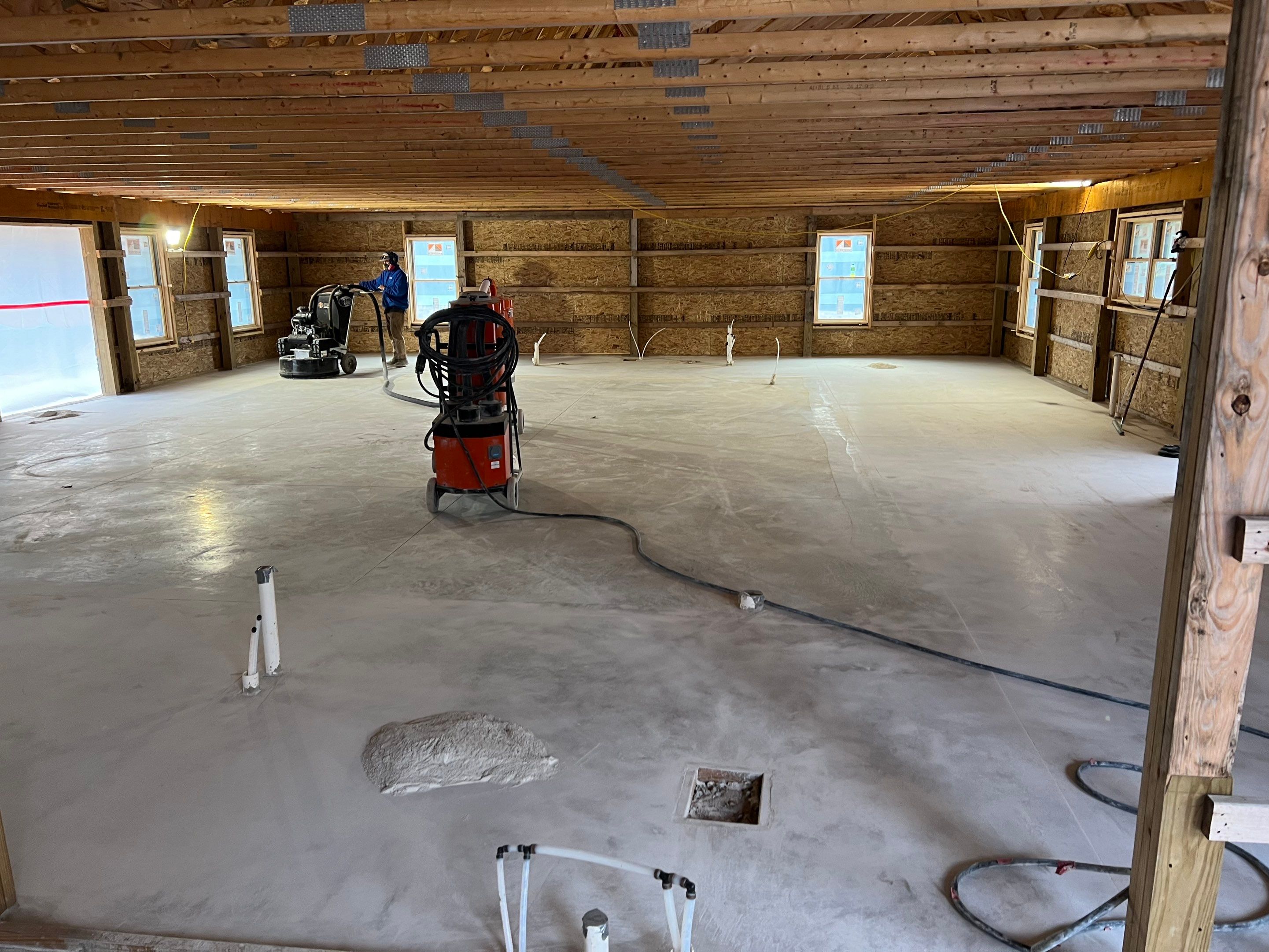 Concrete Polishing Transformation by Gordon Painting