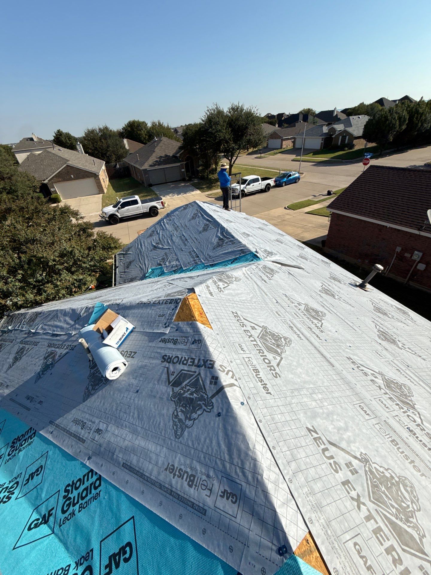 Project in Arlington  by Zeus Exteriors