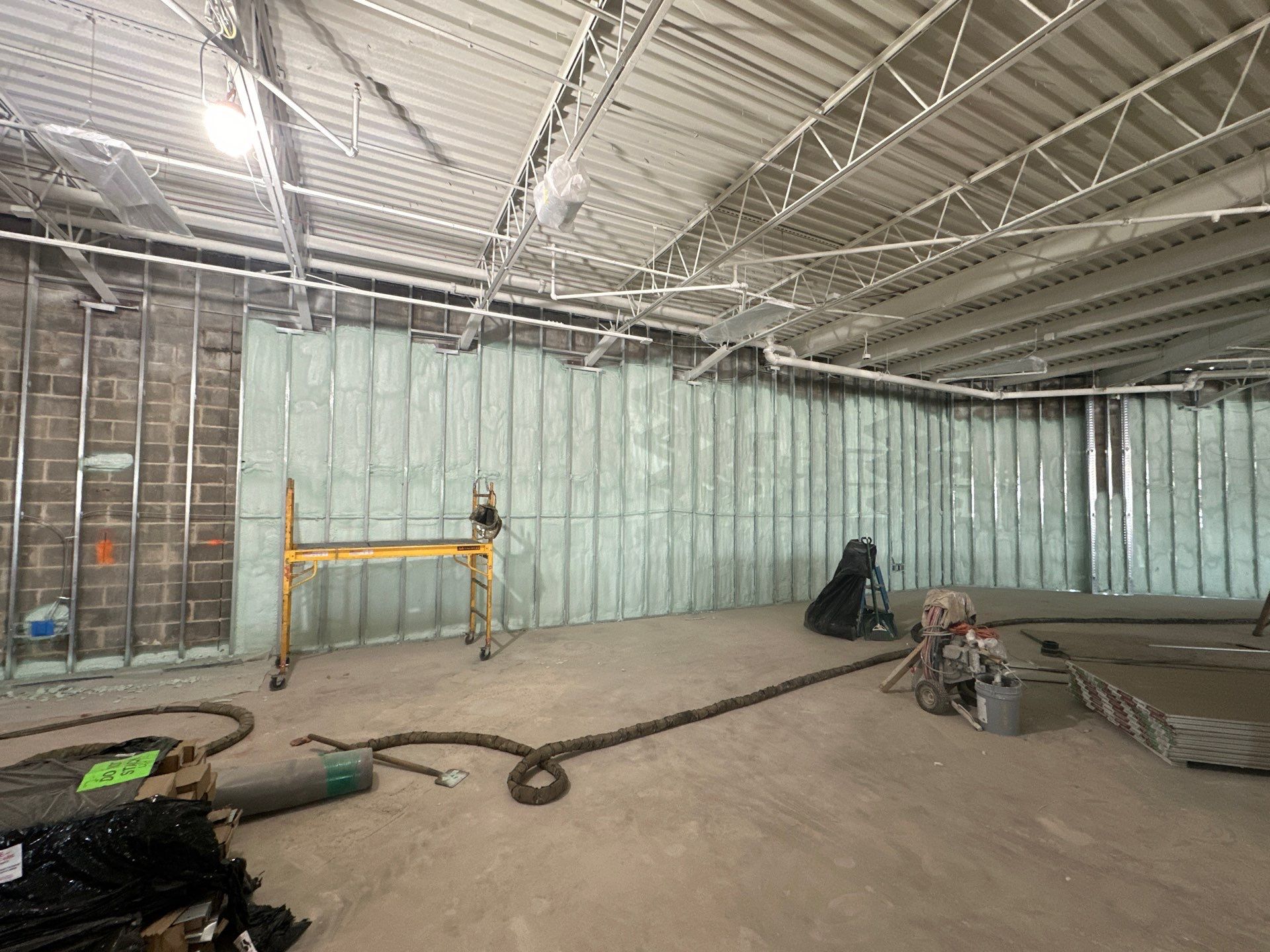 Commercial Building using Closed Cell Spray Foam by NYS Foam & Energy