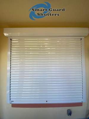 Rolling Shutters in White