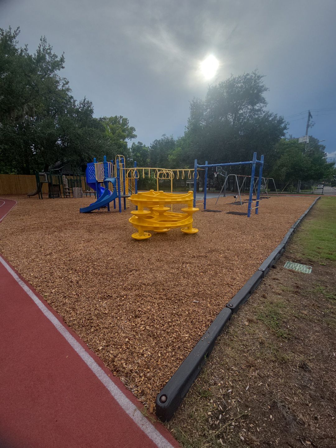 Episcopal - St. Mark's Campus | Playground Mulch Install by ProGreen Services