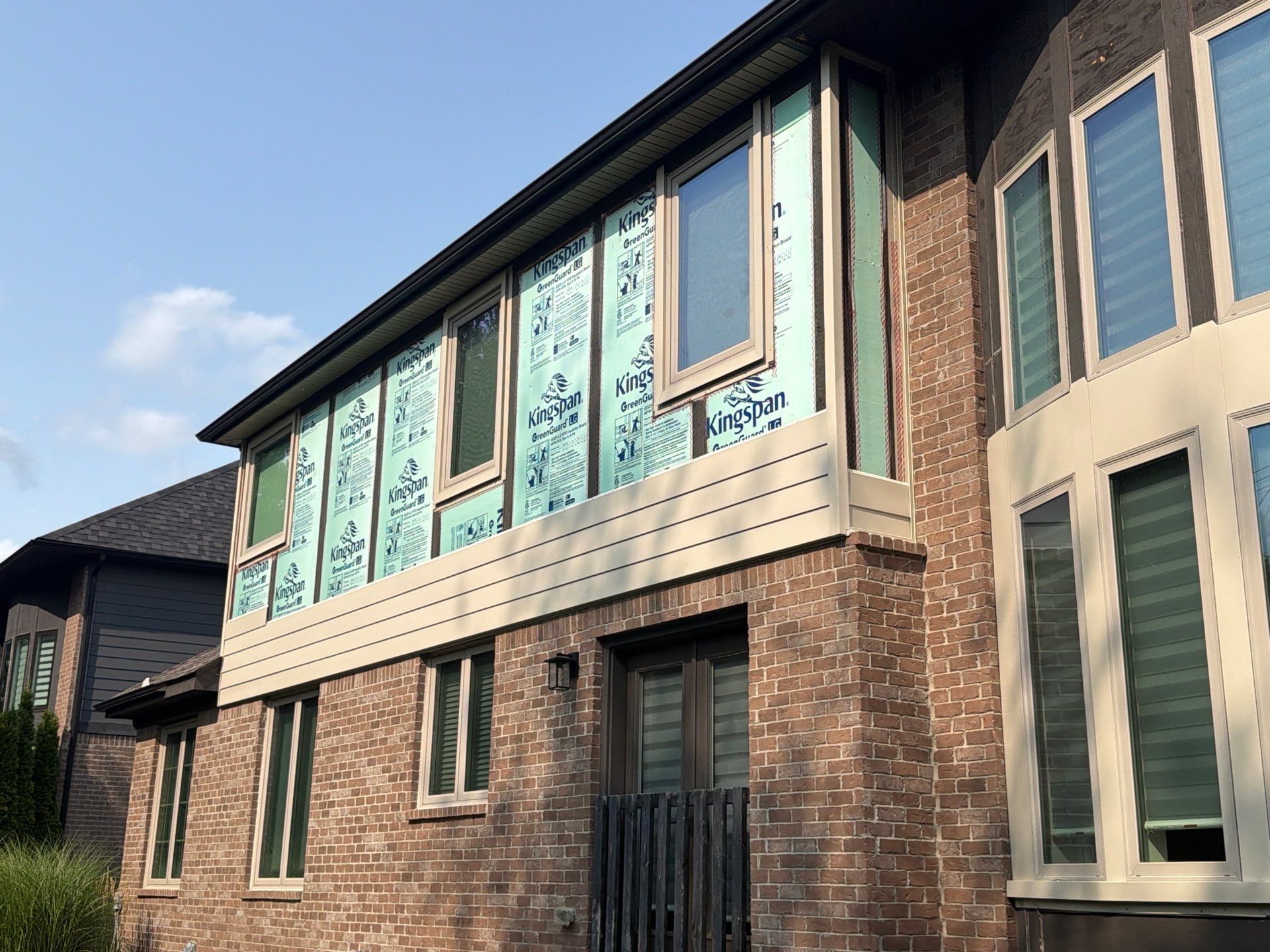 Siding Replacement using Alside S7 Cedar Mill Grain Composite by 180 Contractors
