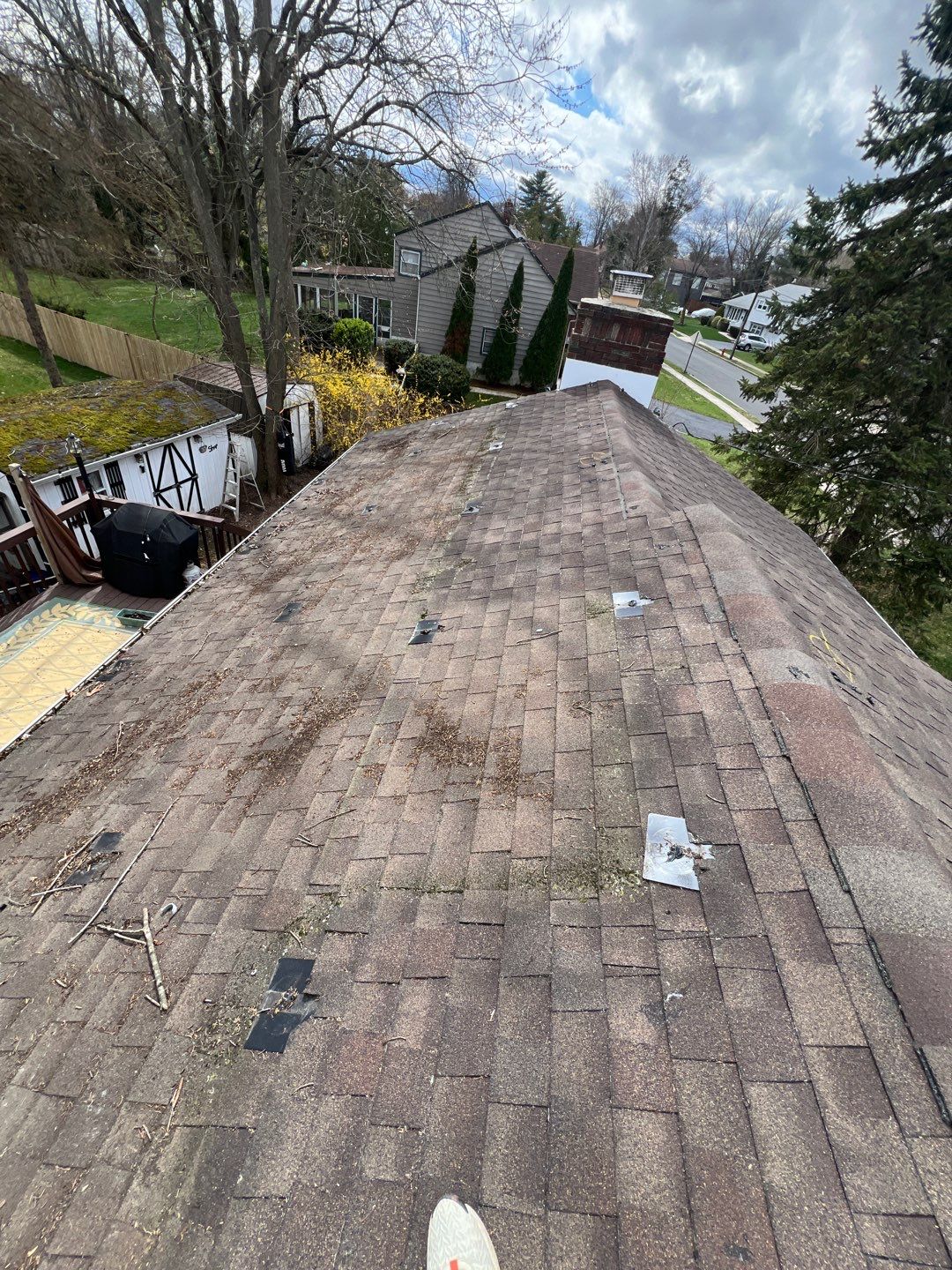 Harvest Blend Shingles by Reimagine Roofing