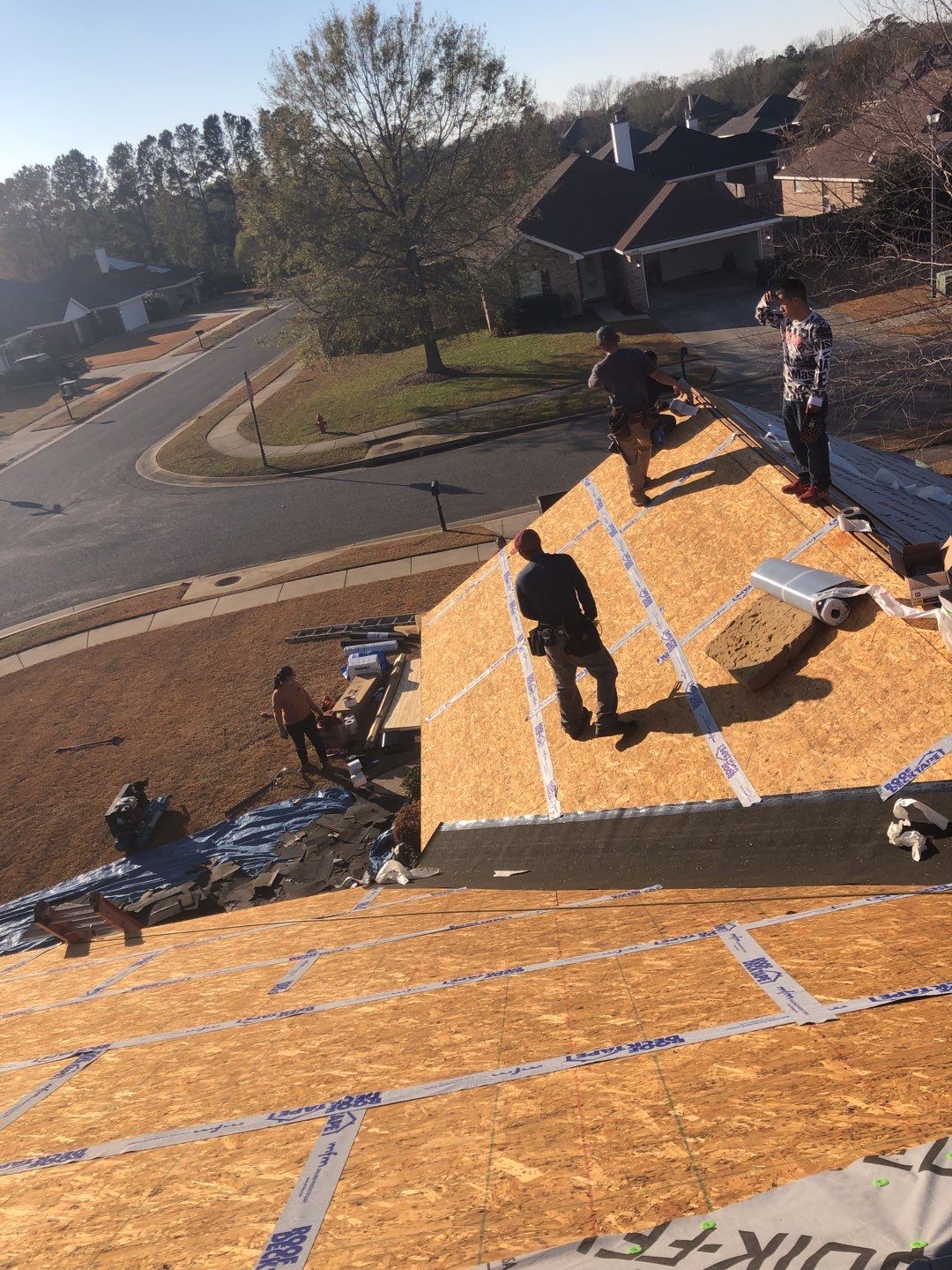 Residential Roofing Repair using Roof Replacement by American Roofing & Construction LLC