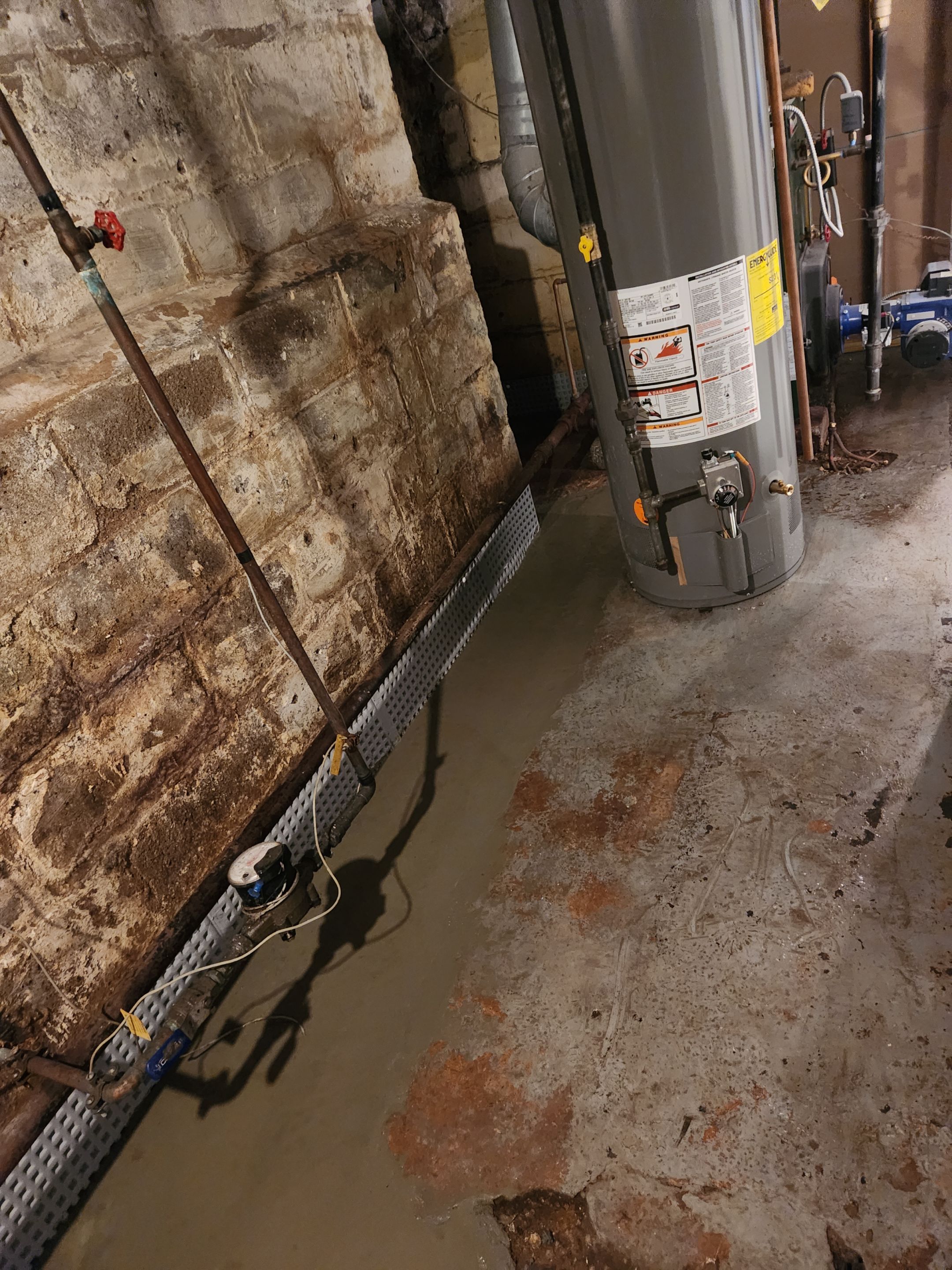 Interior French Drain West Orange NJ by Pure Service Pro, LLC 