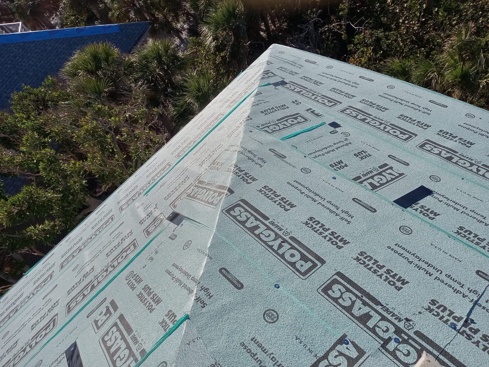 Residential Roofing Installation using Gulf Coast Metals Gulf Seam Panels by Four Peaks Roofing