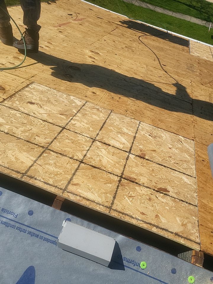 ATLAS PINNACLE COLOR: BLACK SHADOW DRIP EDGE: WHITE by Eagle Eye Roofing