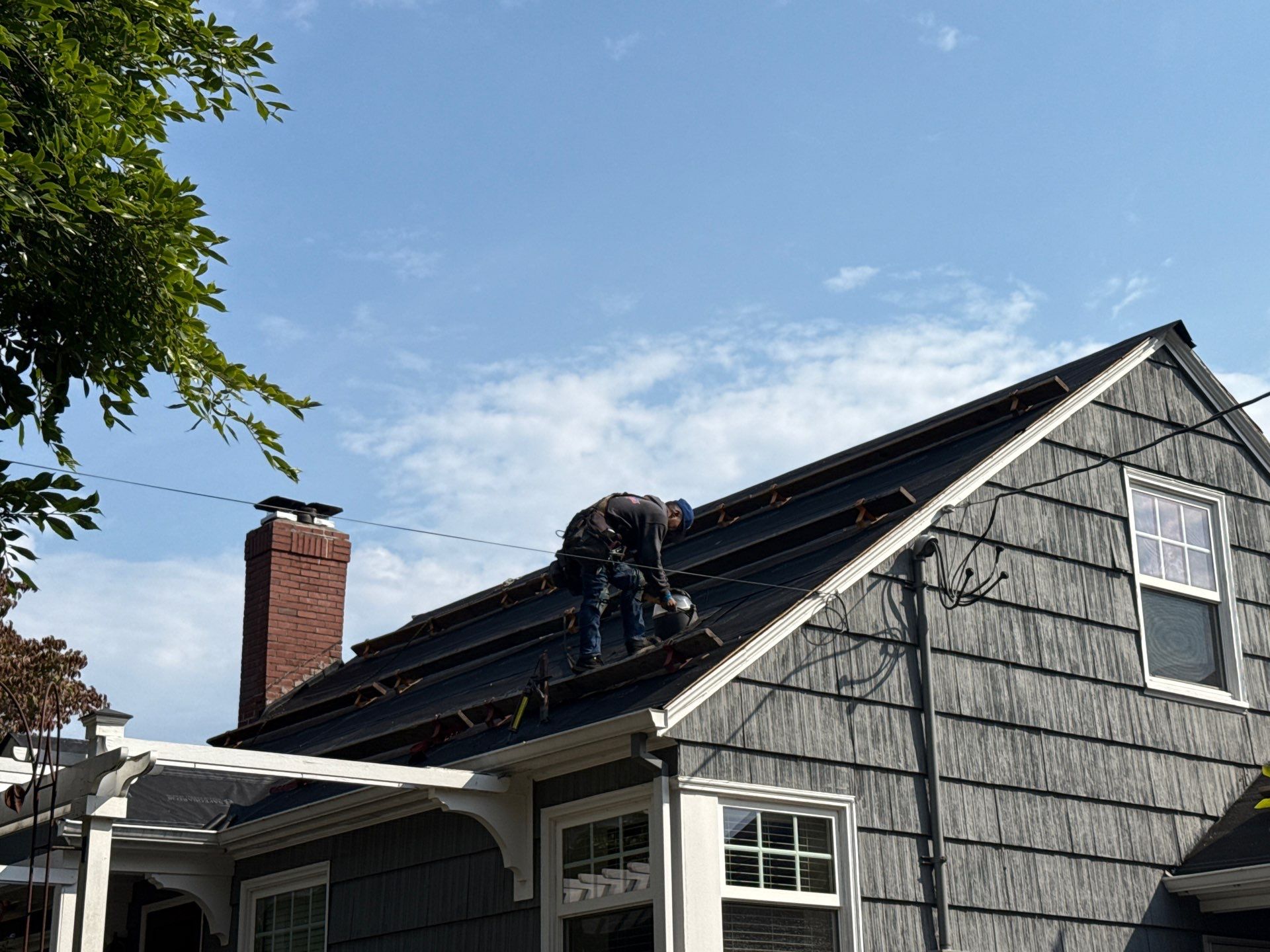 Project in Portland by Tom Leach Roofing