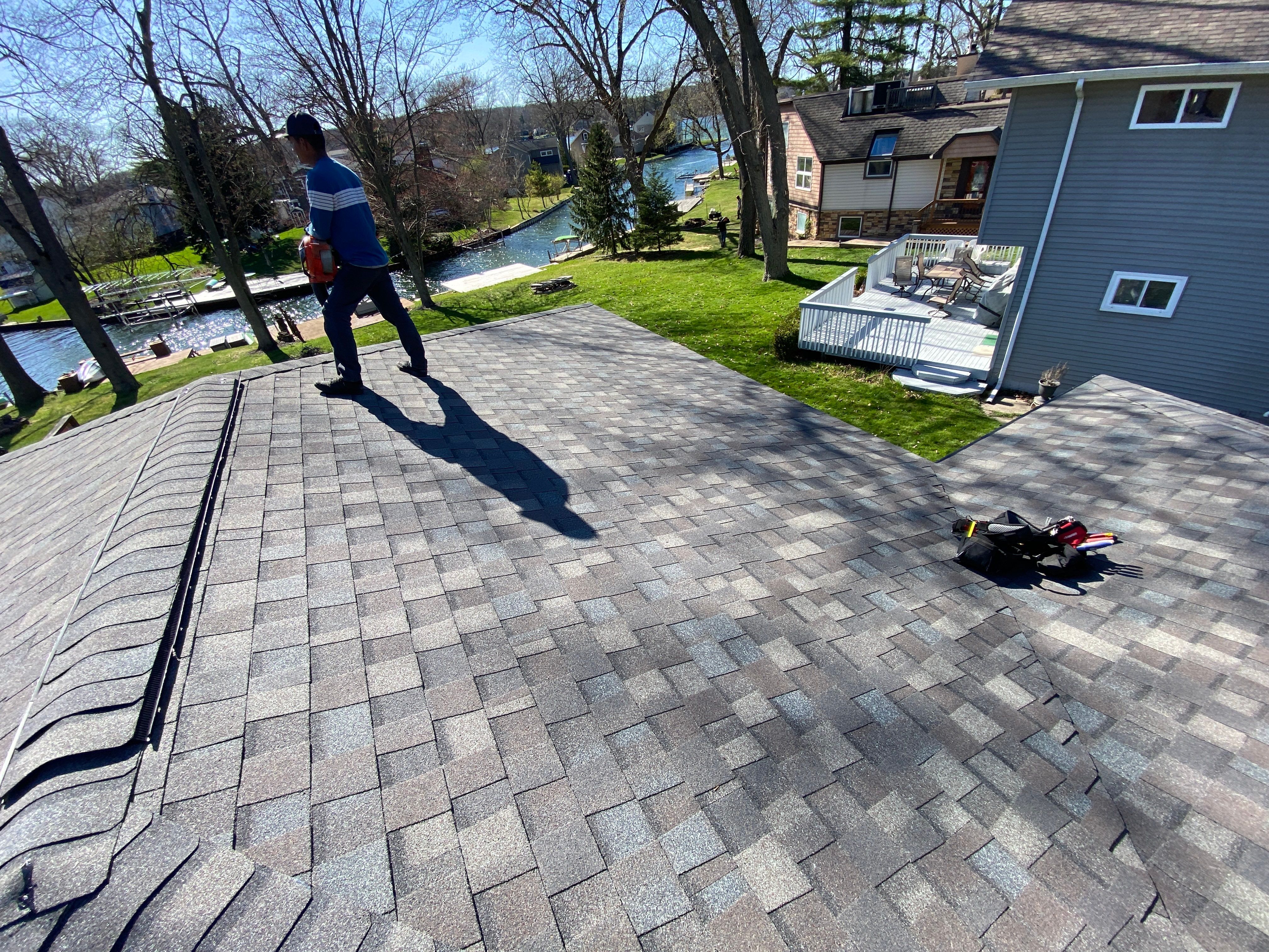 Roof Replacement using CertainTeed Landmark by 180 Contractors
