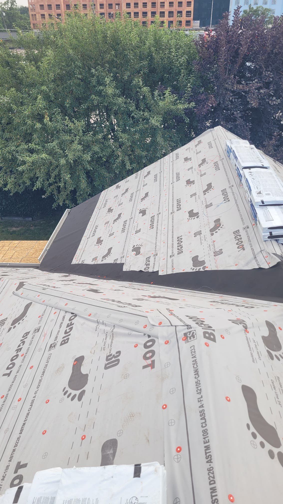 Residential Roof Replacement and Decking Repair in Boise by Olive Roofing