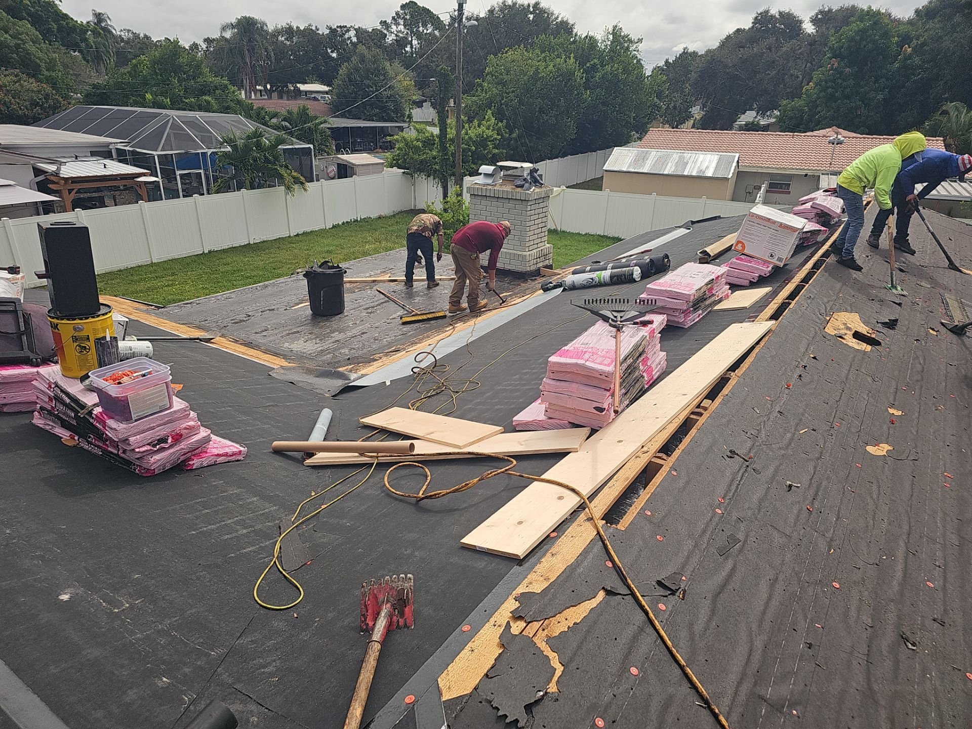 Project in Clearwater 33756 by Mitchell Roofing Company LLC 