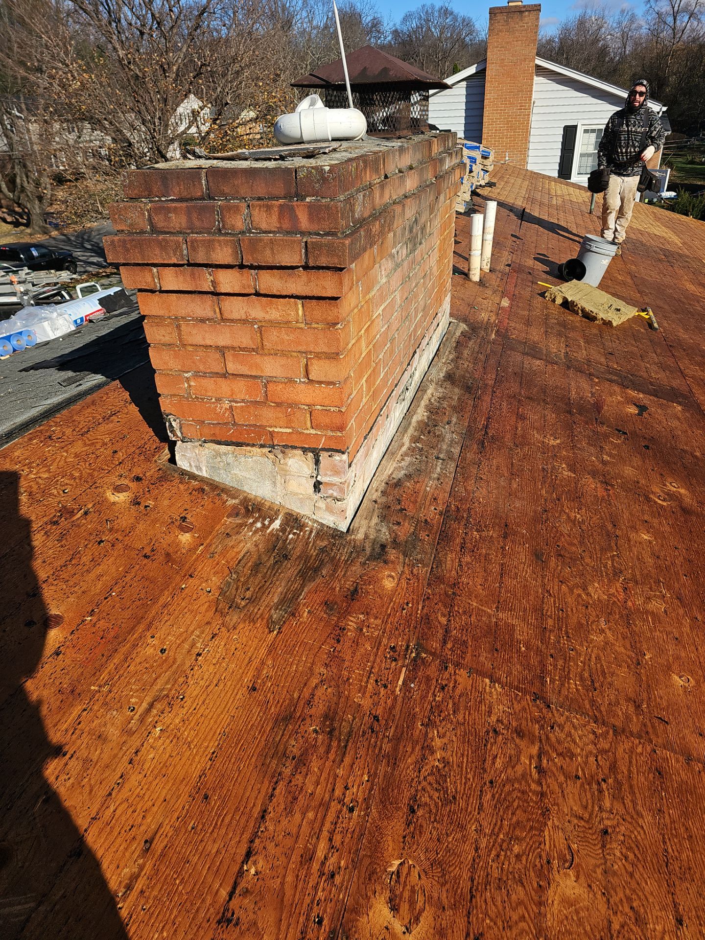Roof Replacement - Colonial Slate by Winchester Roofing