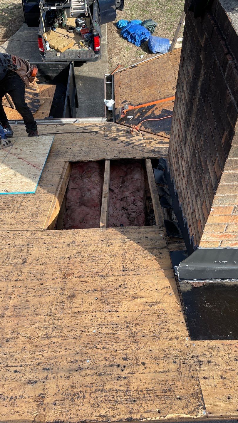 Roof replacement, interior and gutter repair by hail damage by Just Brilliant Restoration JBR