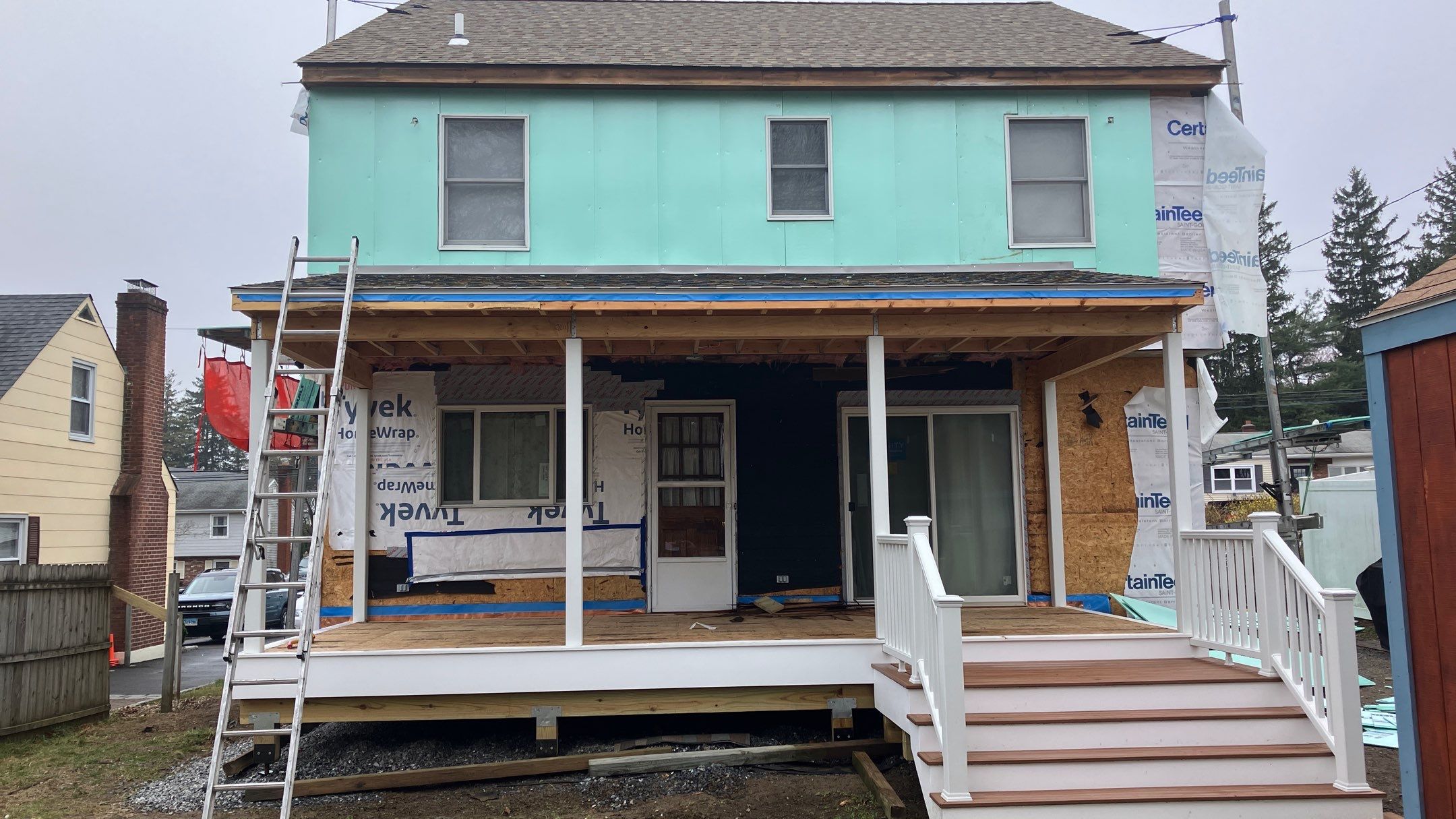 Summer Space Porch Enclosure by DiGiorgi Roofing and Siding Inc